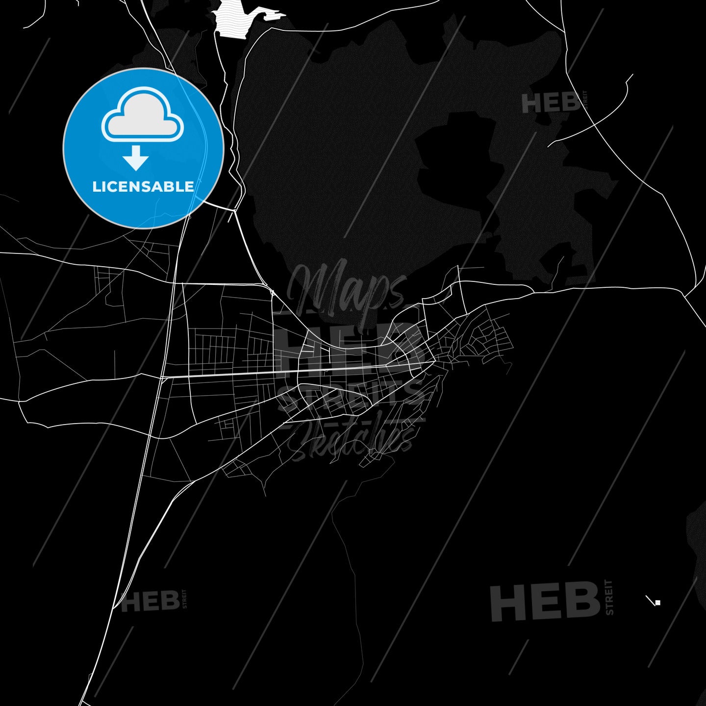 Bucak, Turkey PDF map