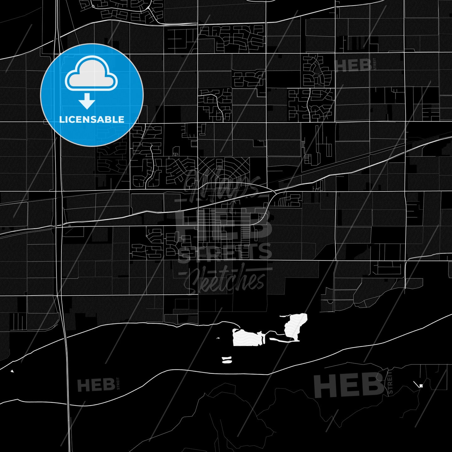 Buckeye, Arizona, United States, PDF map