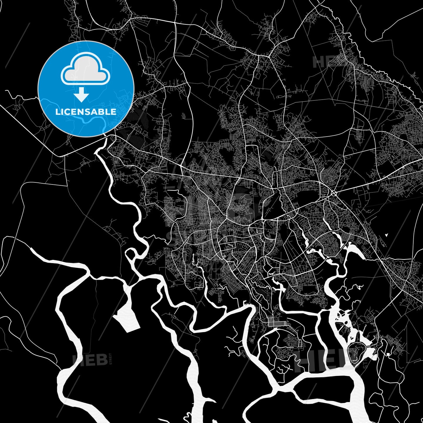 Buguma, Nigeria PDF map