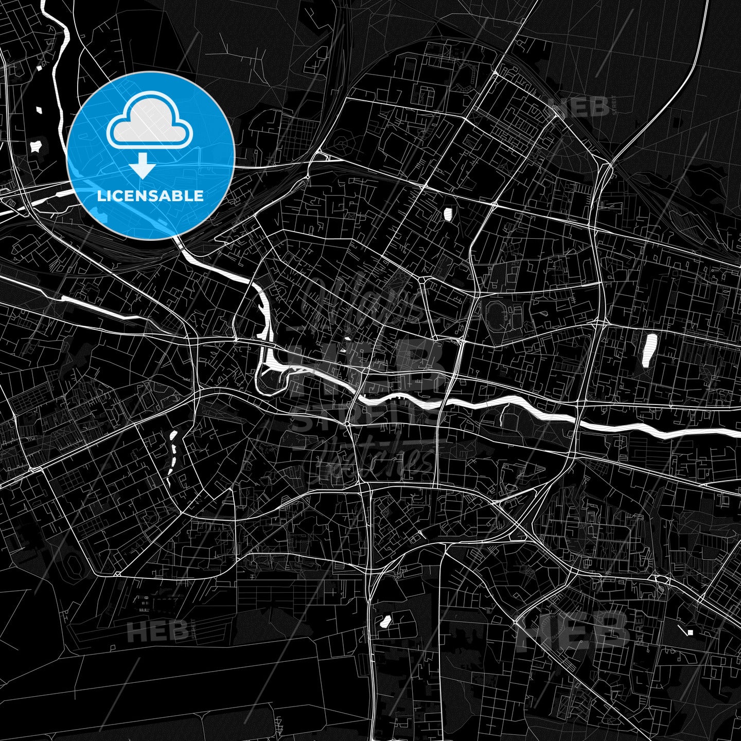 Bydgoszcz, Poland PDF map