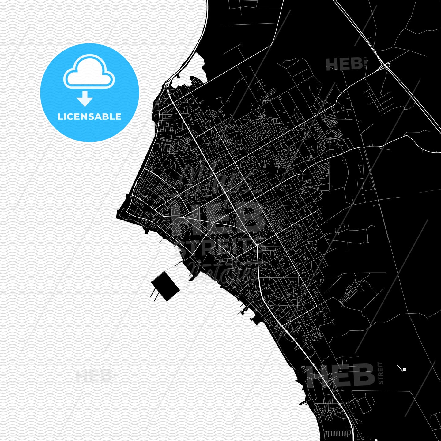 Cabimas, Venezuela PDF map