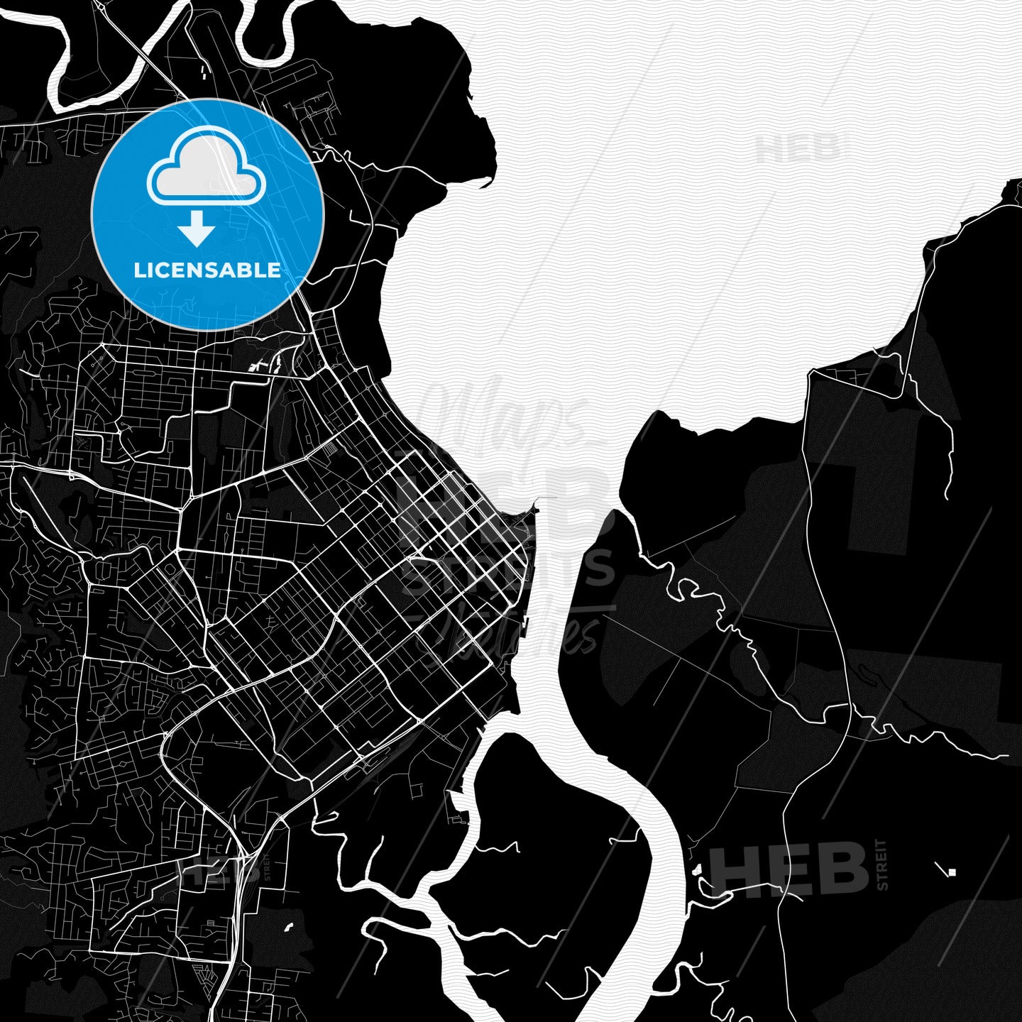 Cairns, Australia PDF map