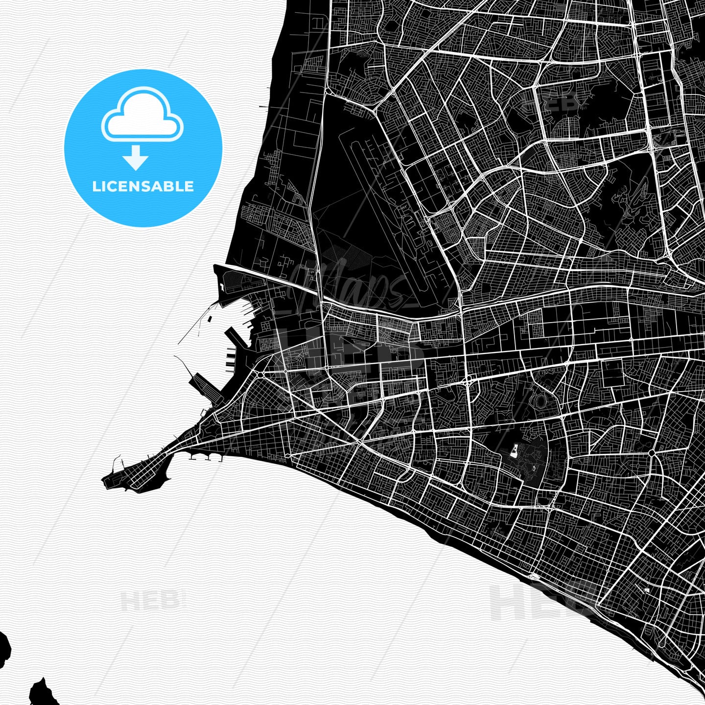 Callao, Peru PDF map