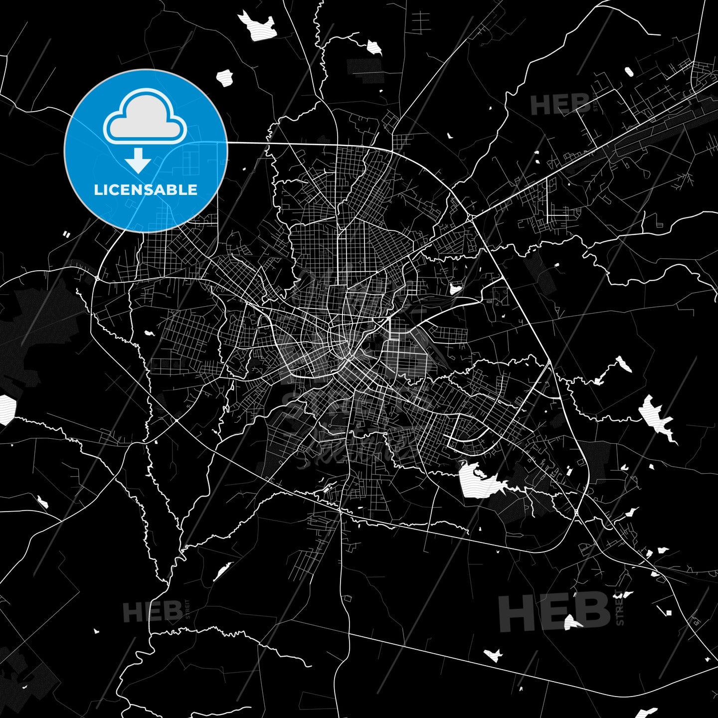 Camagüey, Cuba PDF map