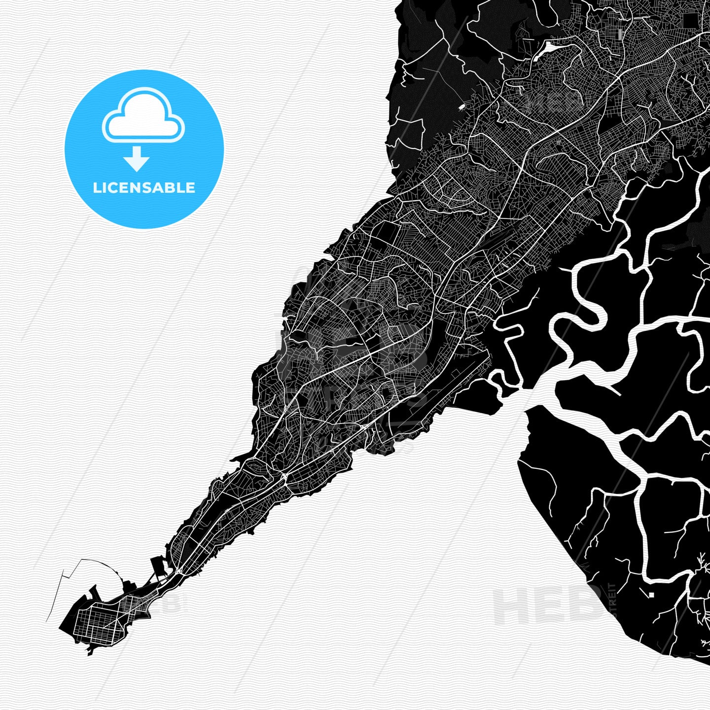 Camayenne, Guinea PDF map