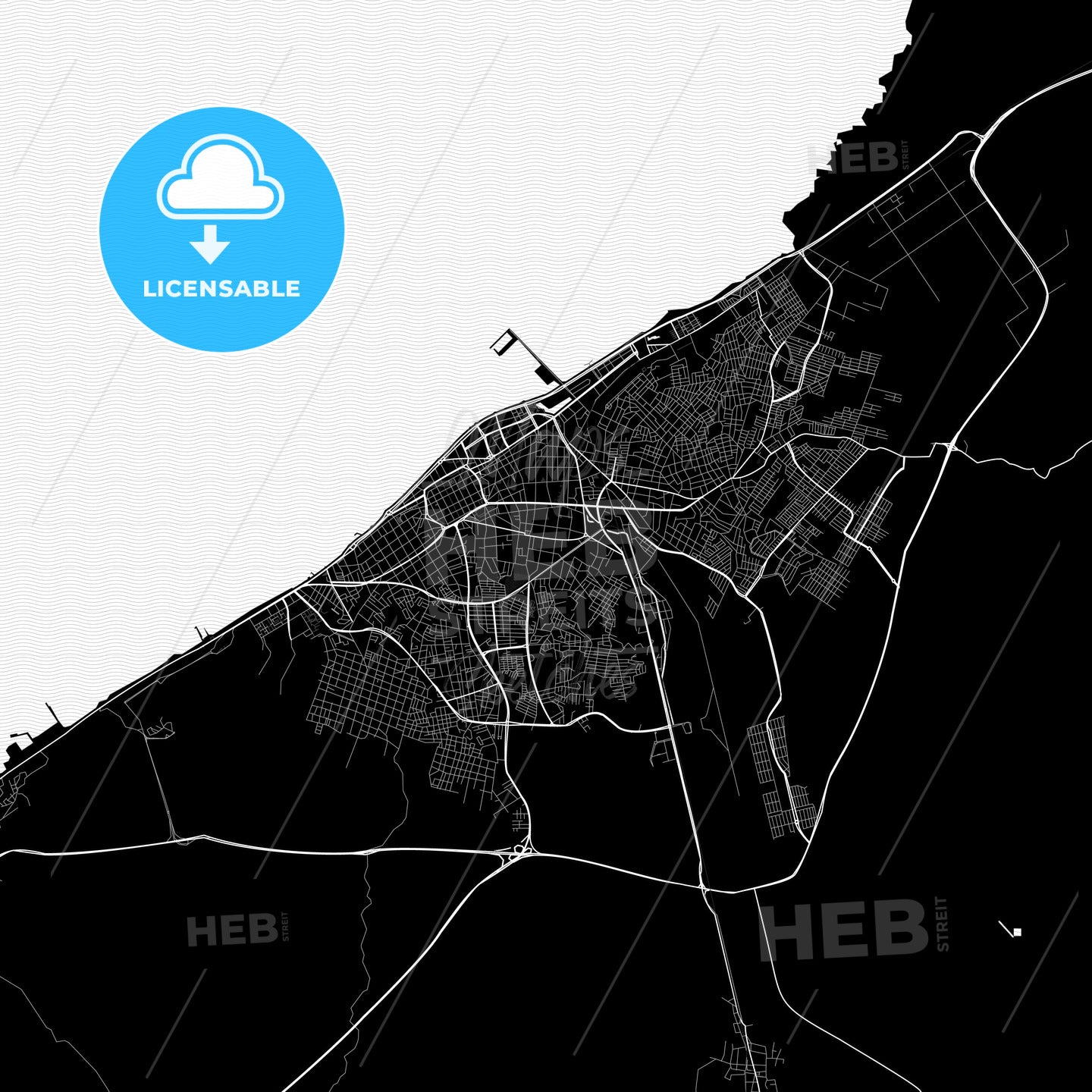 Campeche, Mexico PDF map