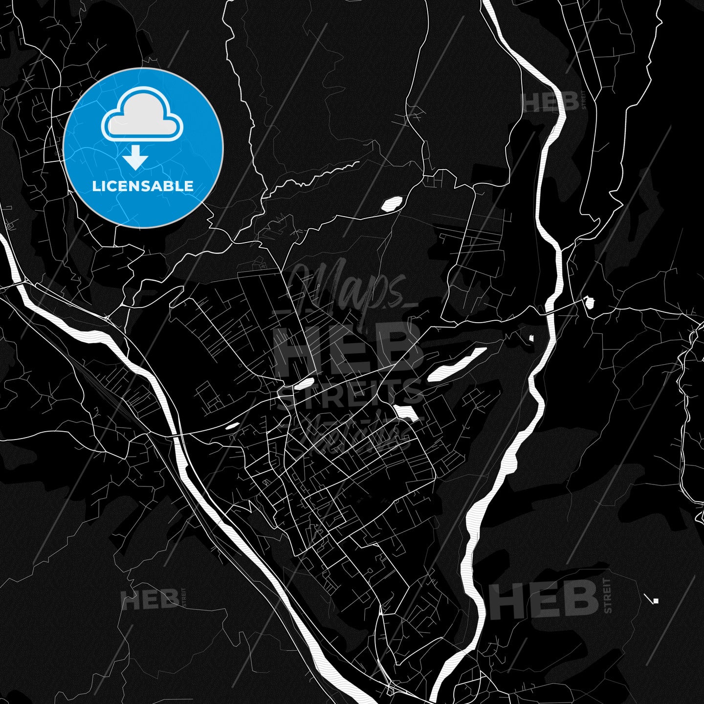 Câmpina, Romania PDF map