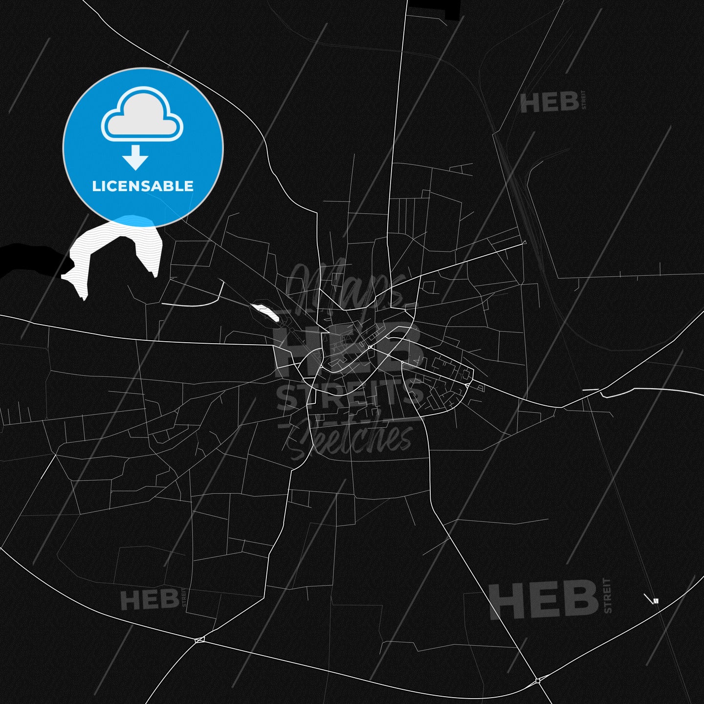 Caracal, Romania PDF map