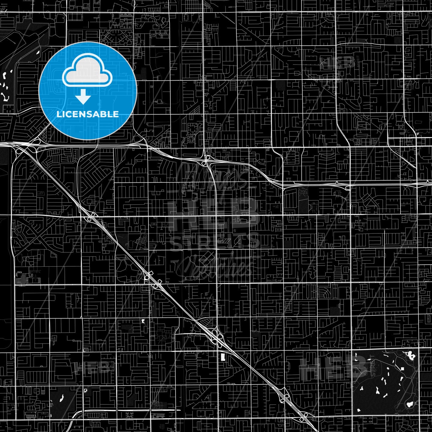 Carmel, Indiana, United States, PDF map