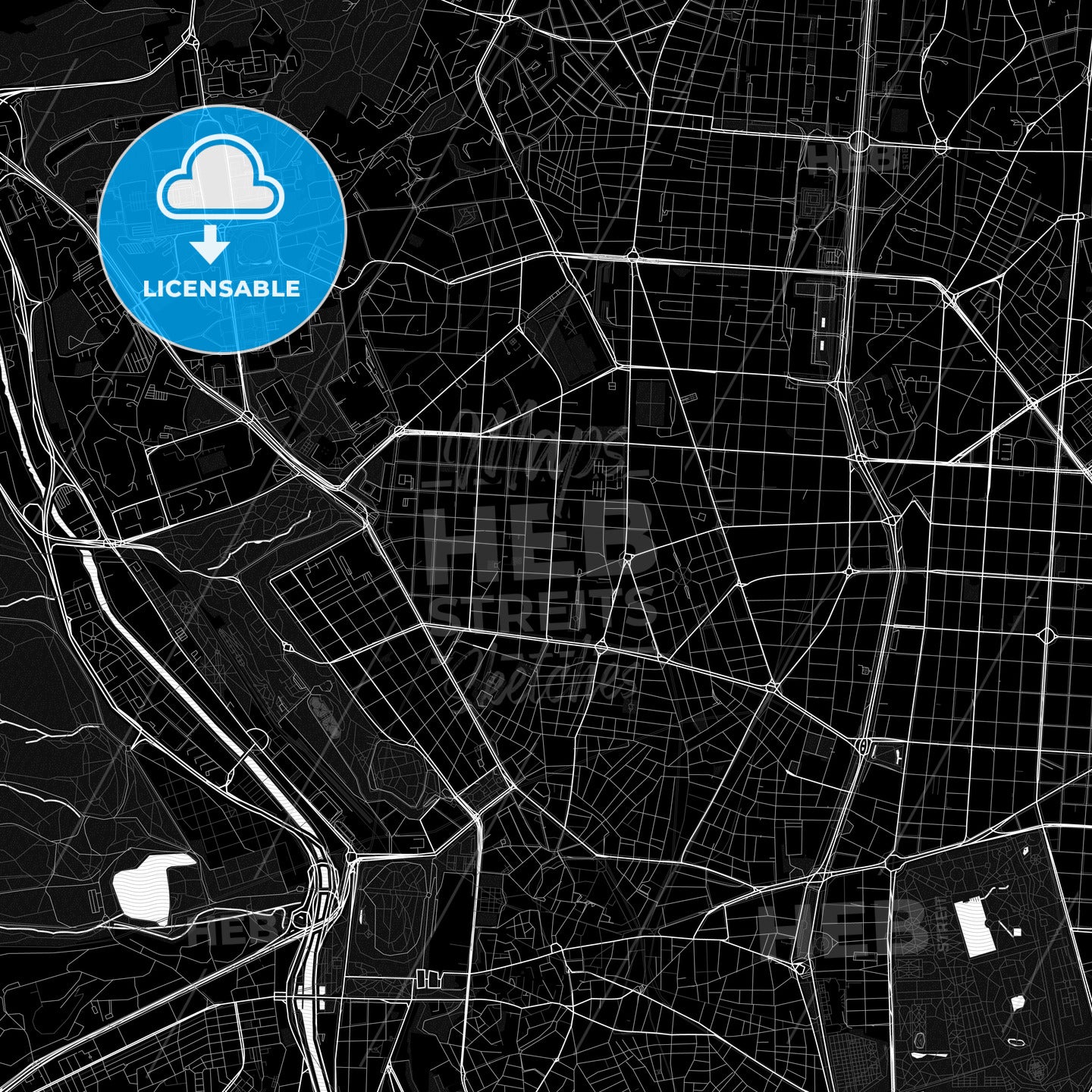 Chamberí, Spain PDF map
