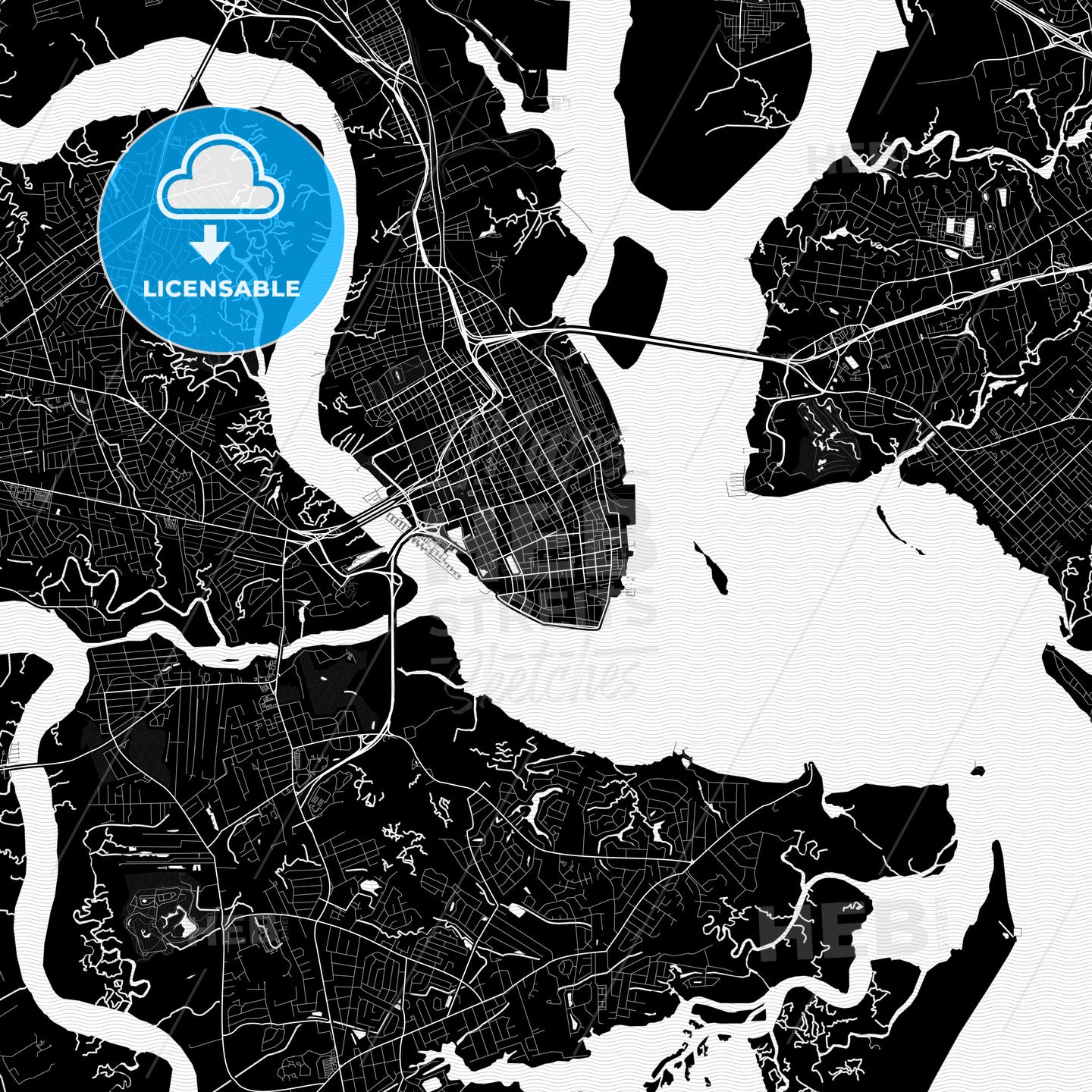 Charleston, South Carolina, United States, PDF map