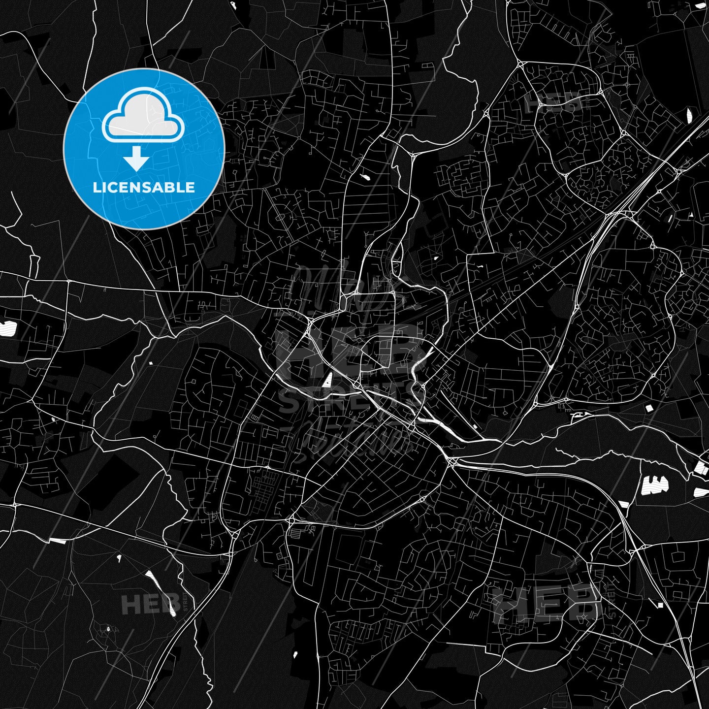 Chelmsford, England PDF map