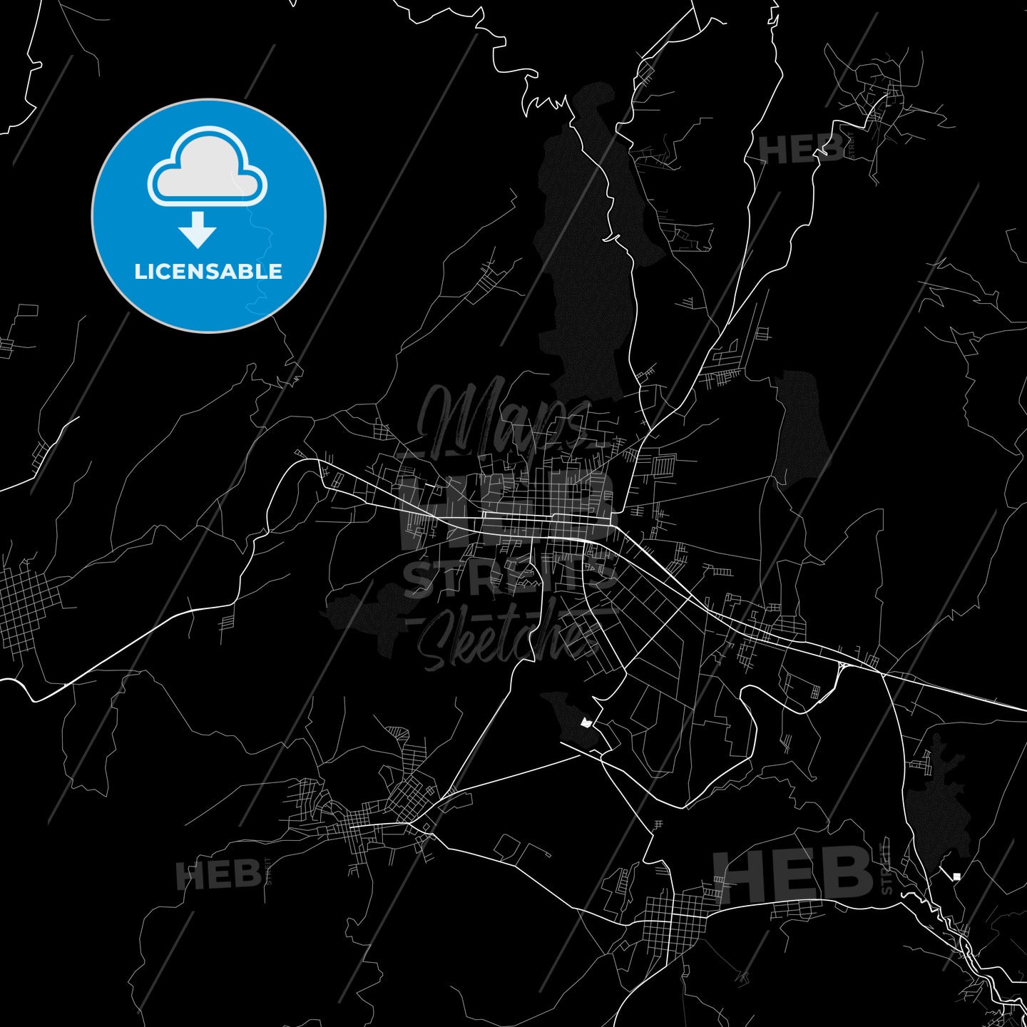 Chimaltenango, Guatemala PDF map