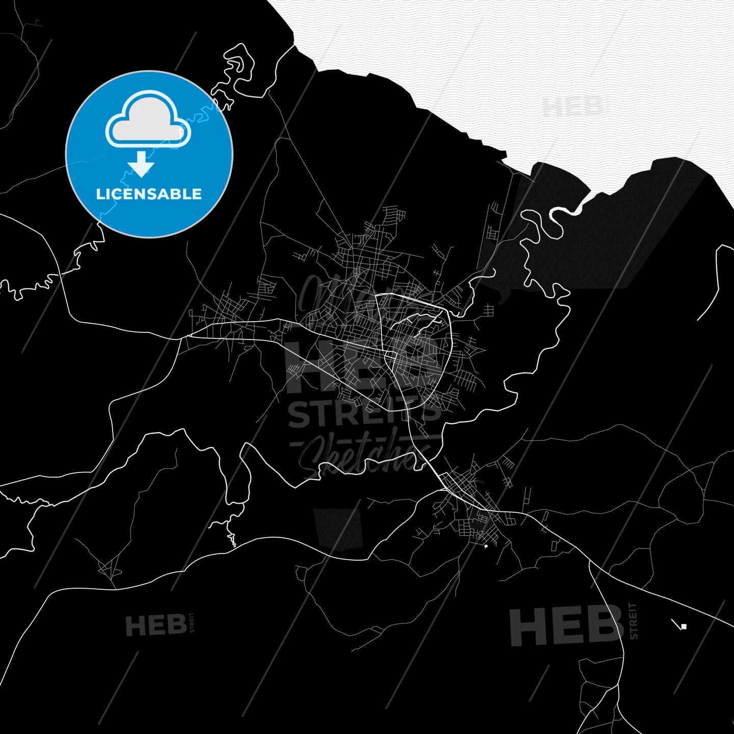 Chitré, Panama PDF map