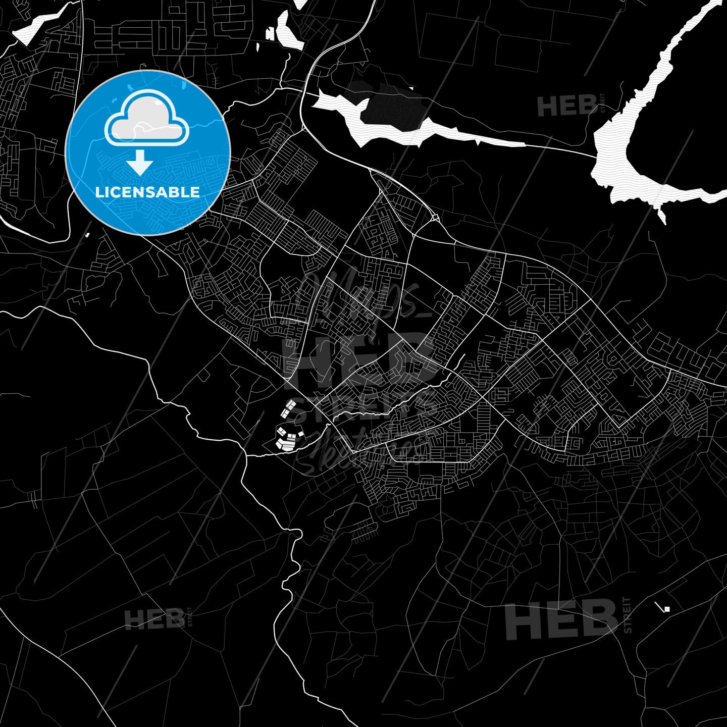 Chitungwiza, Zimbabwe PDF map