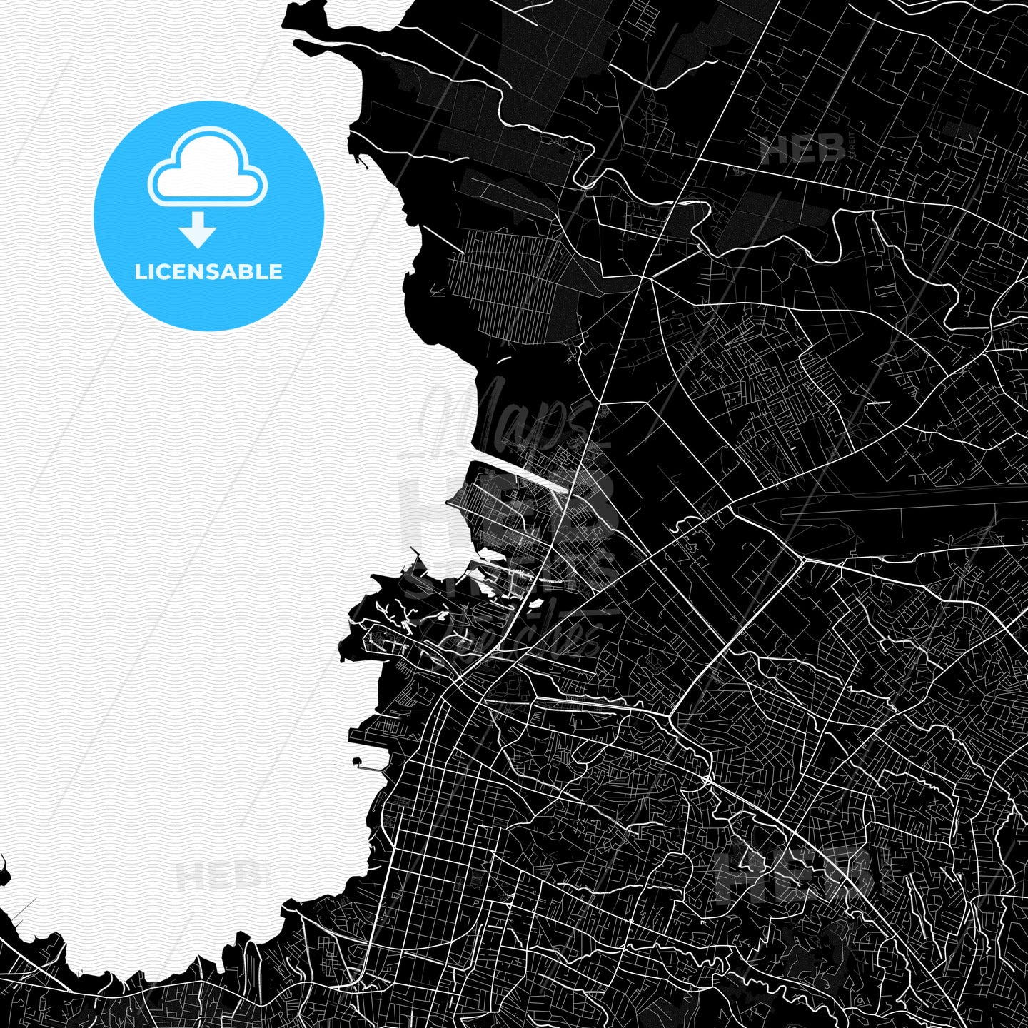 Cité Soleil, Haiti PDF map