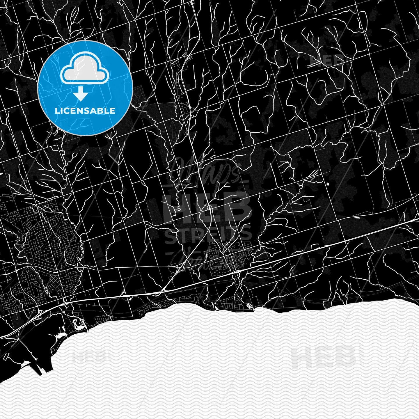 Clarington, Canada PDF map