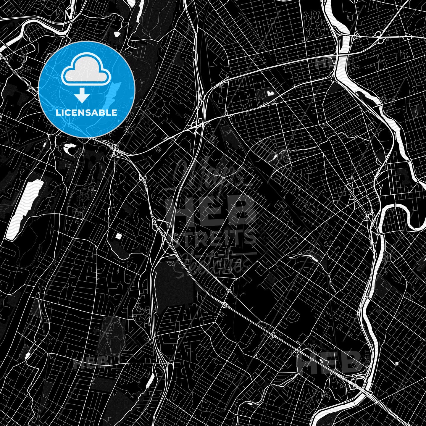 Clifton, New Jersey, United States, PDF map