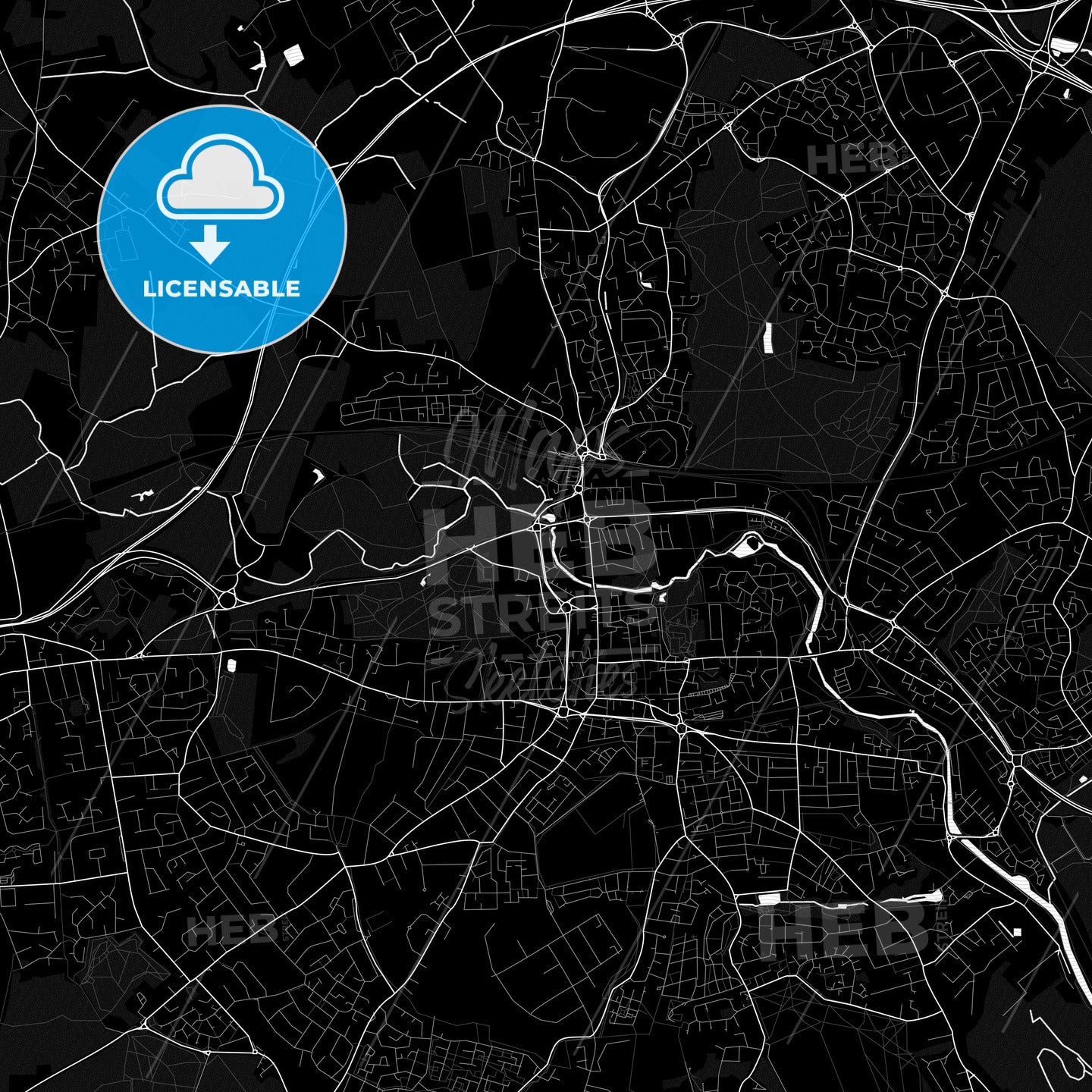 Colchester, England PDF map