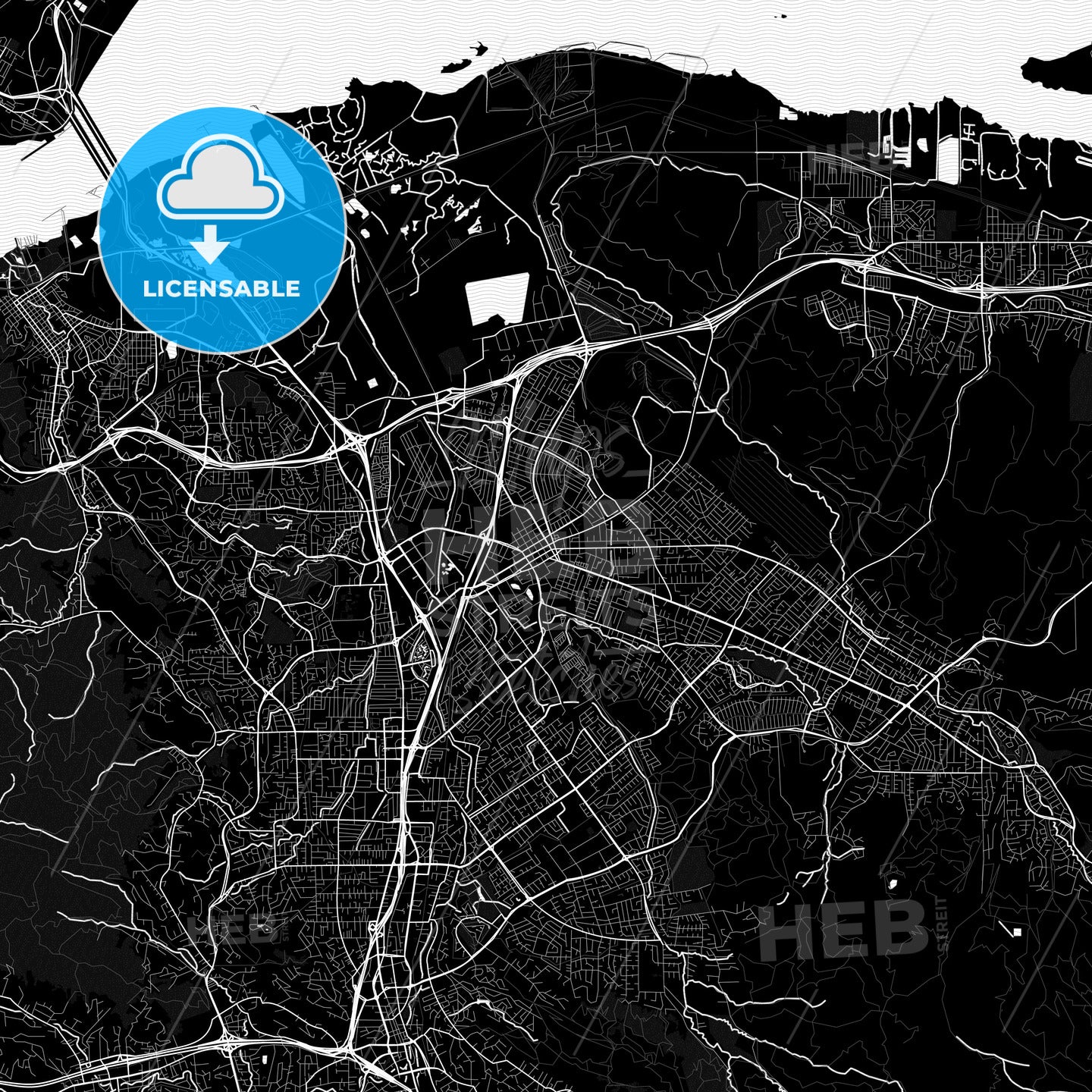 Concord, California, United States, PDF map