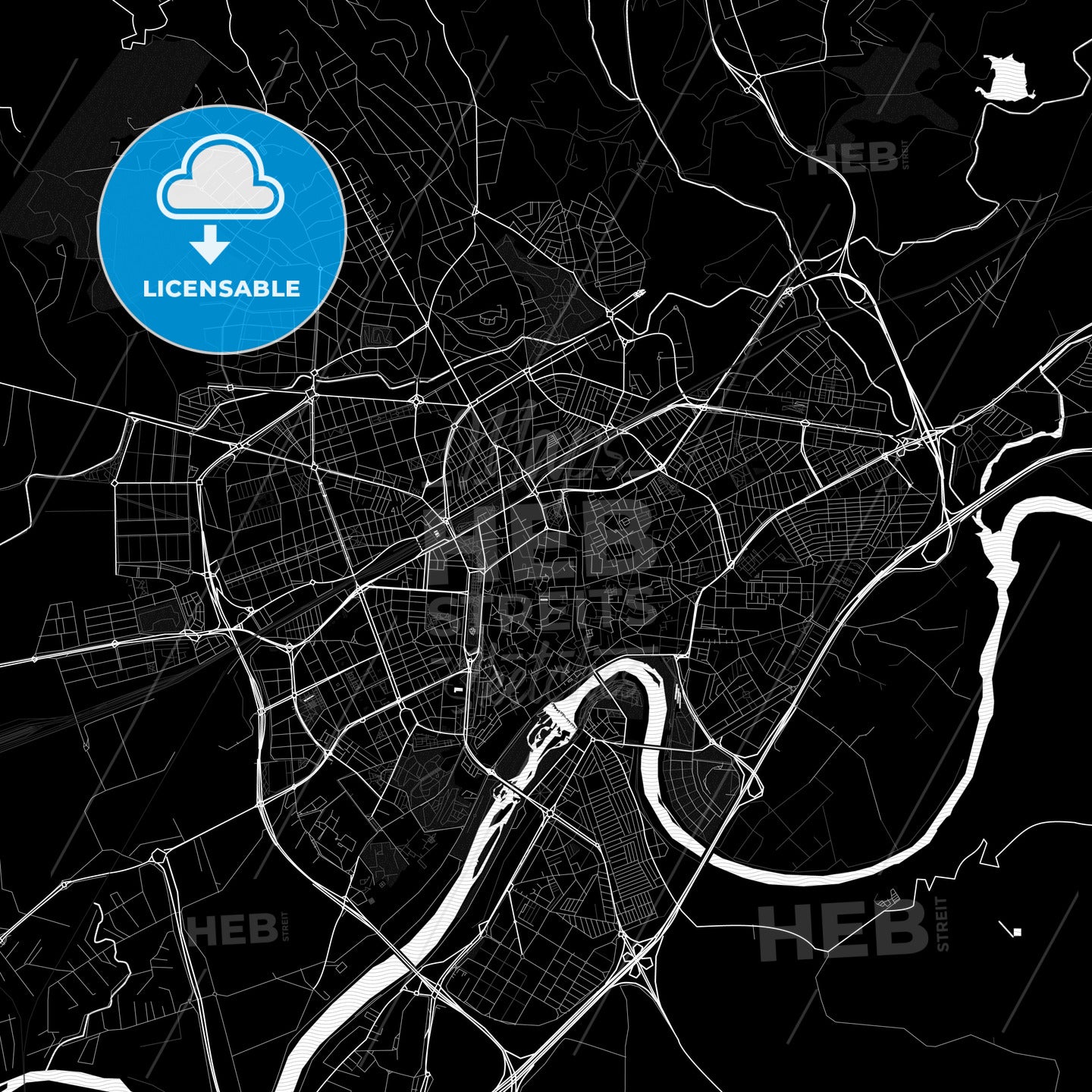 Córdoba, Spain PDF map