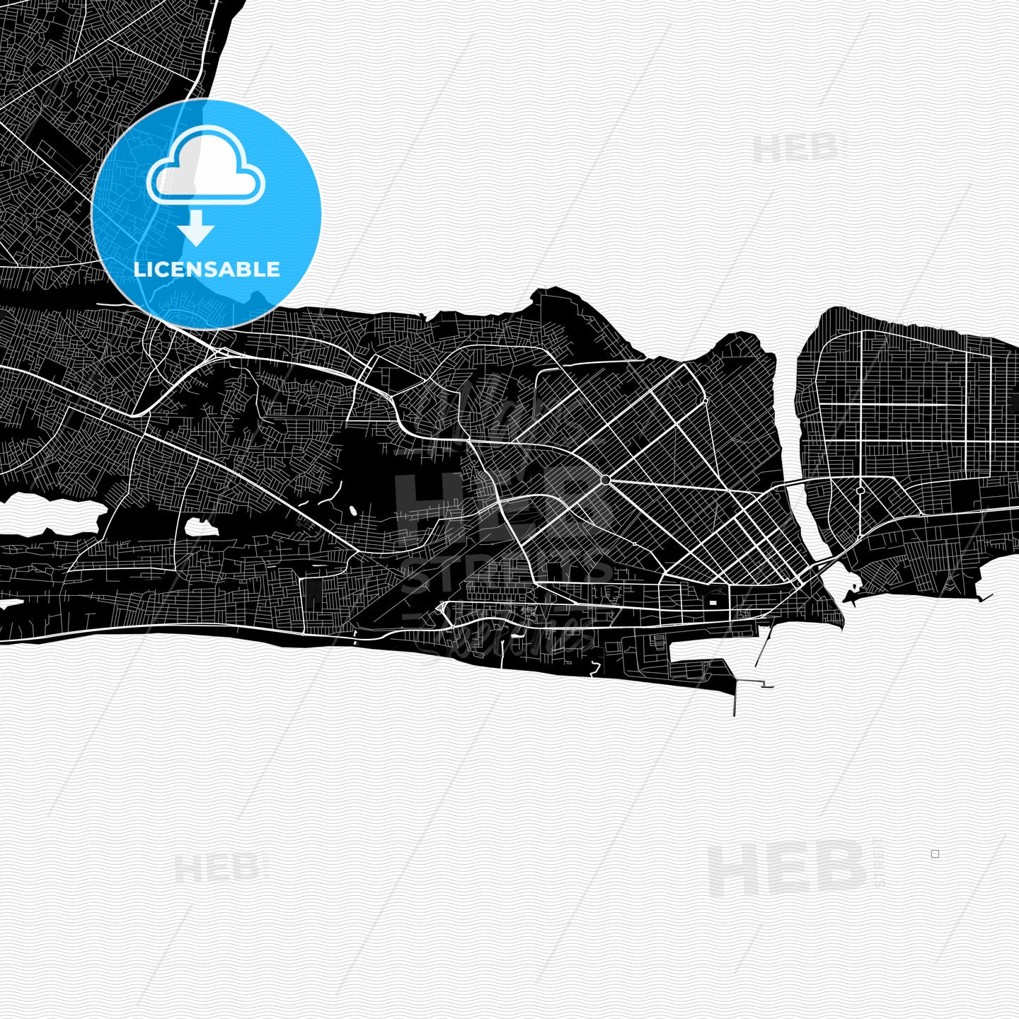 Cotonou, Benin PDF map