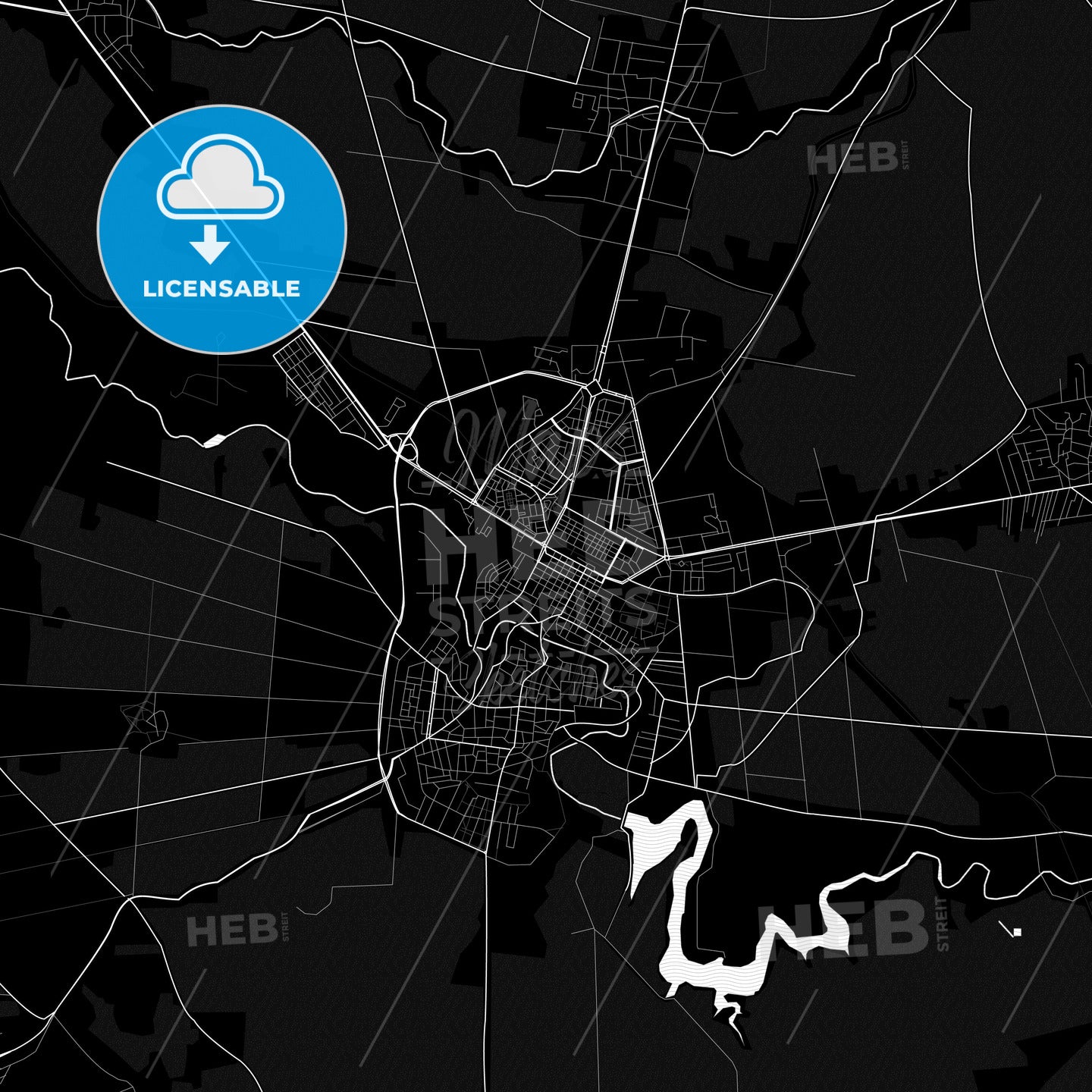 Daraa, Syria PDF map
