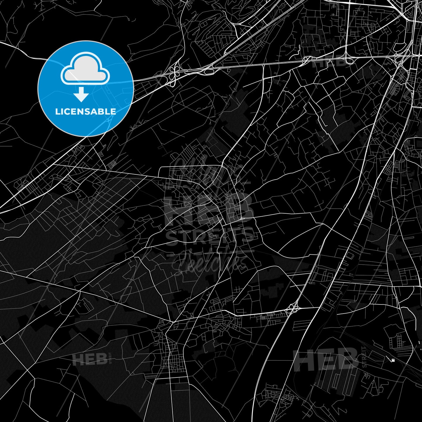 Darayya, Syria PDF map