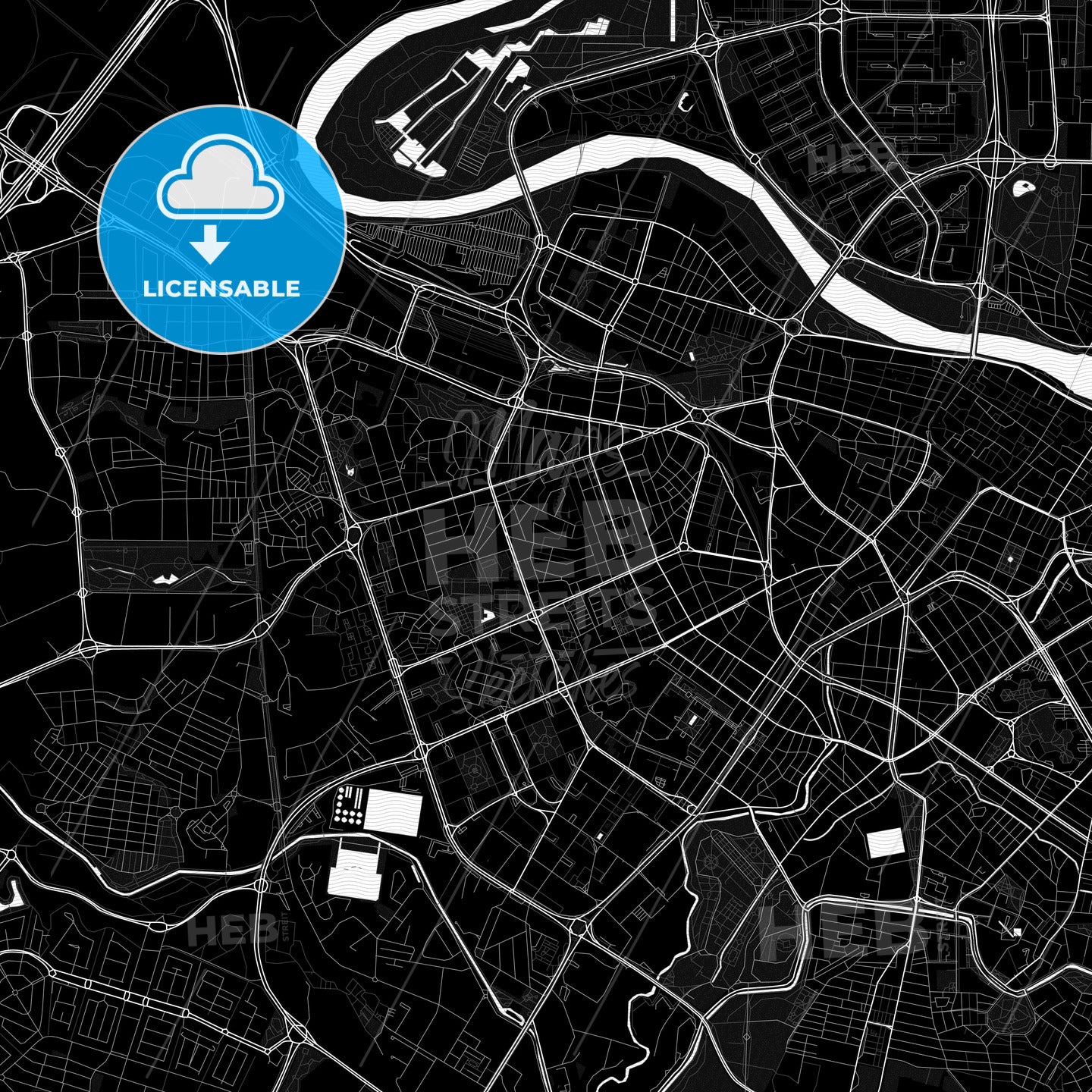 Delicias, Spain PDF map