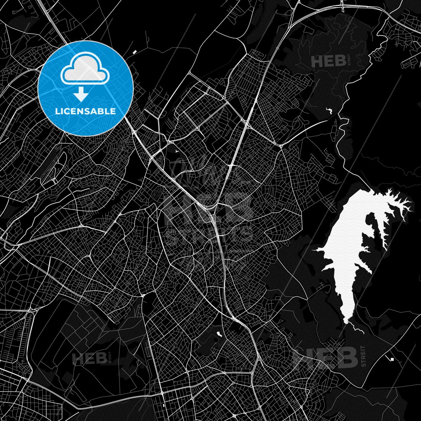 Denizli, Turkey PDF map