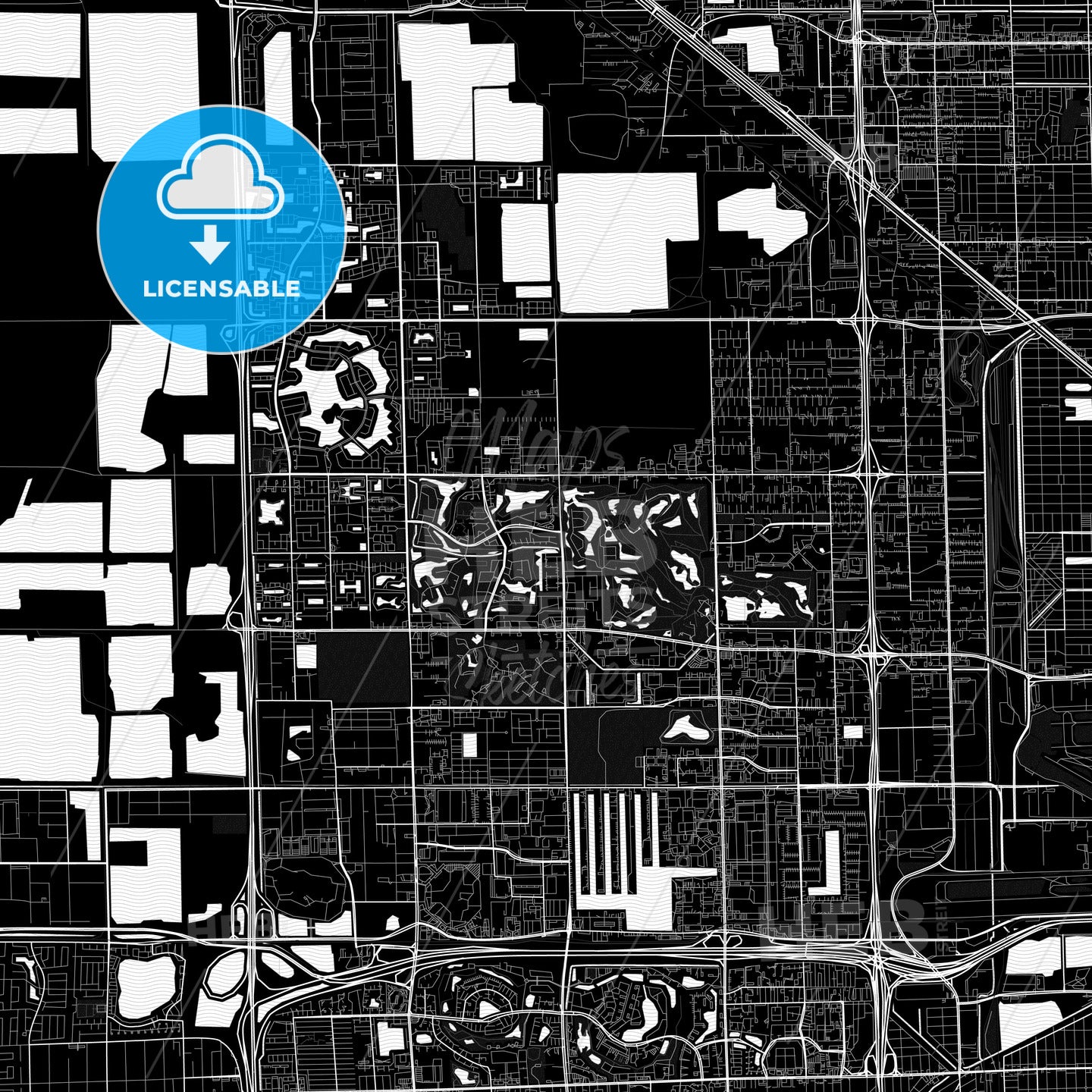 Doral, Florida, United States, PDF map