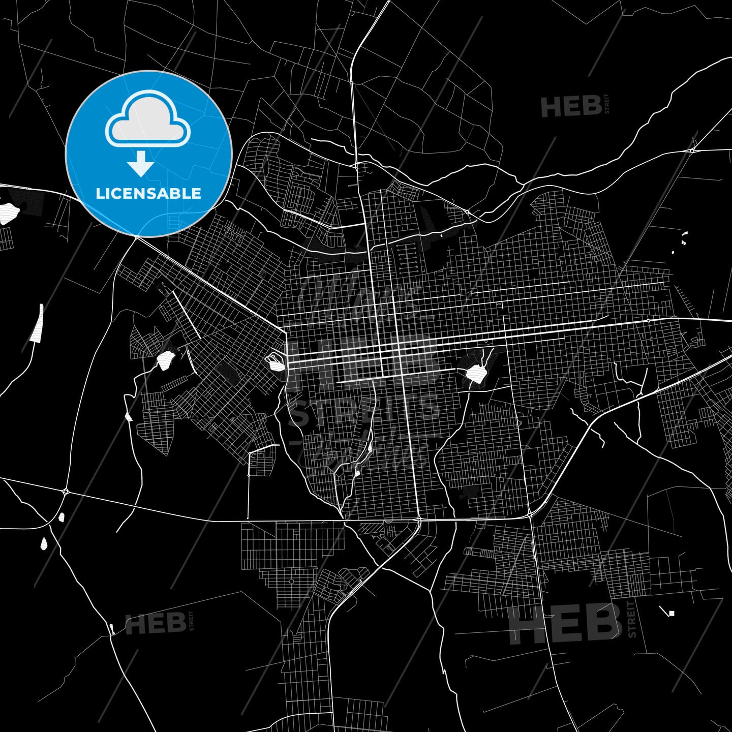 Dourados, Brazil PDF map