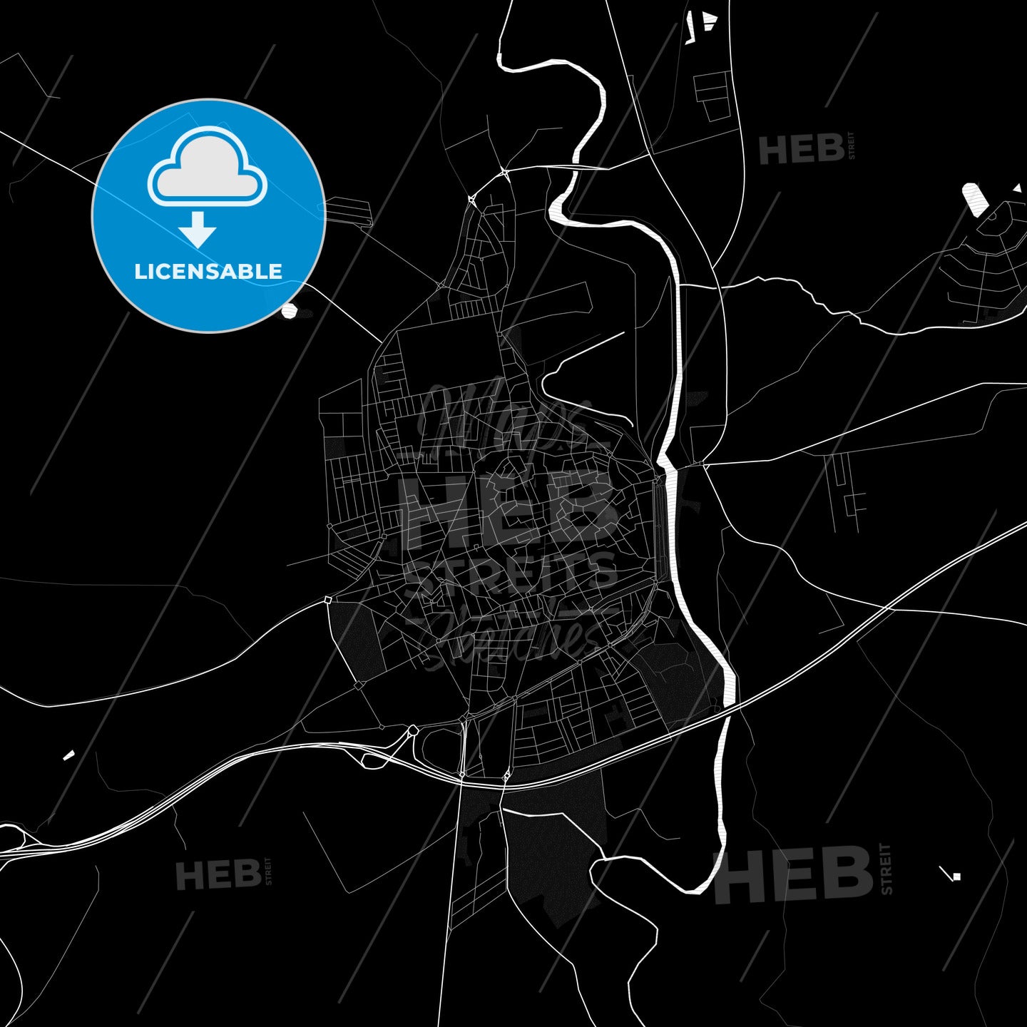 Écija, Spain PDF map