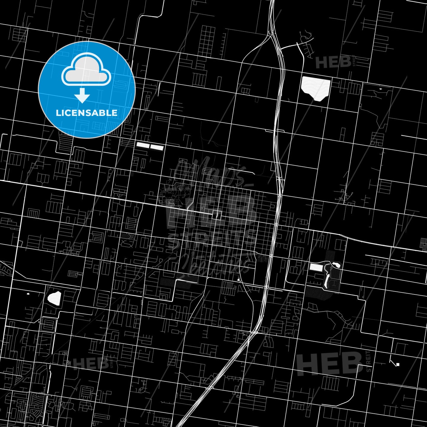 Edinburg, Texas, United States, PDF map
