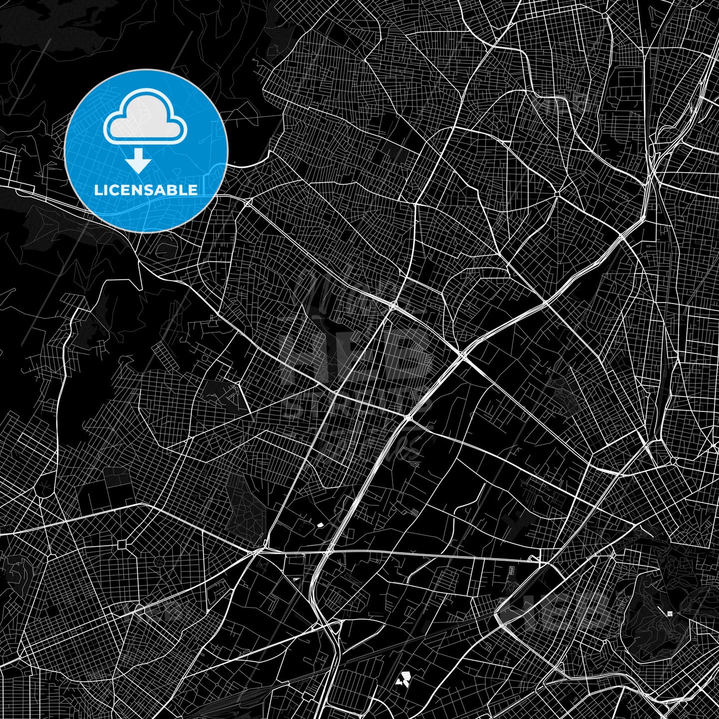 Egaleo, Greece PDF map