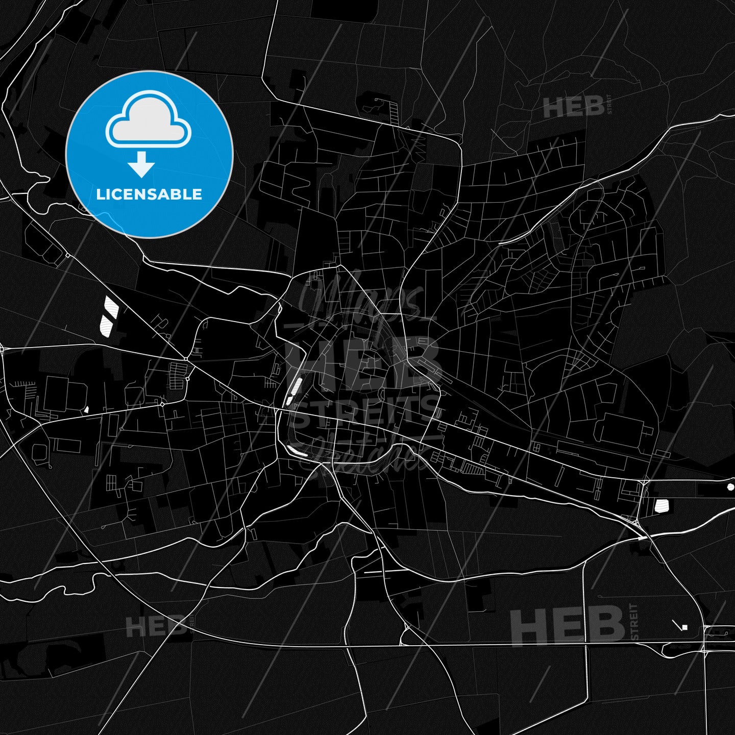 Einbeck, Germany PDF map