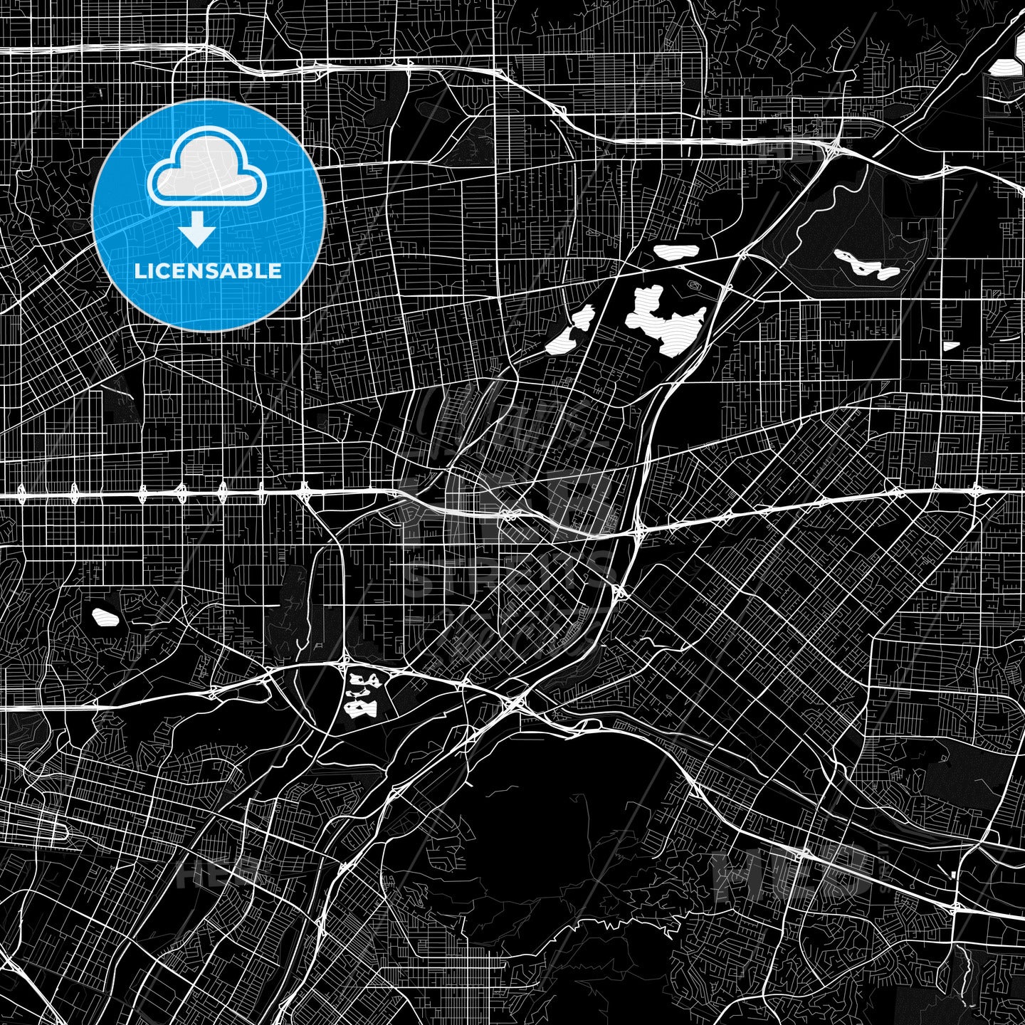 El Monte, California, United States, PDF map
