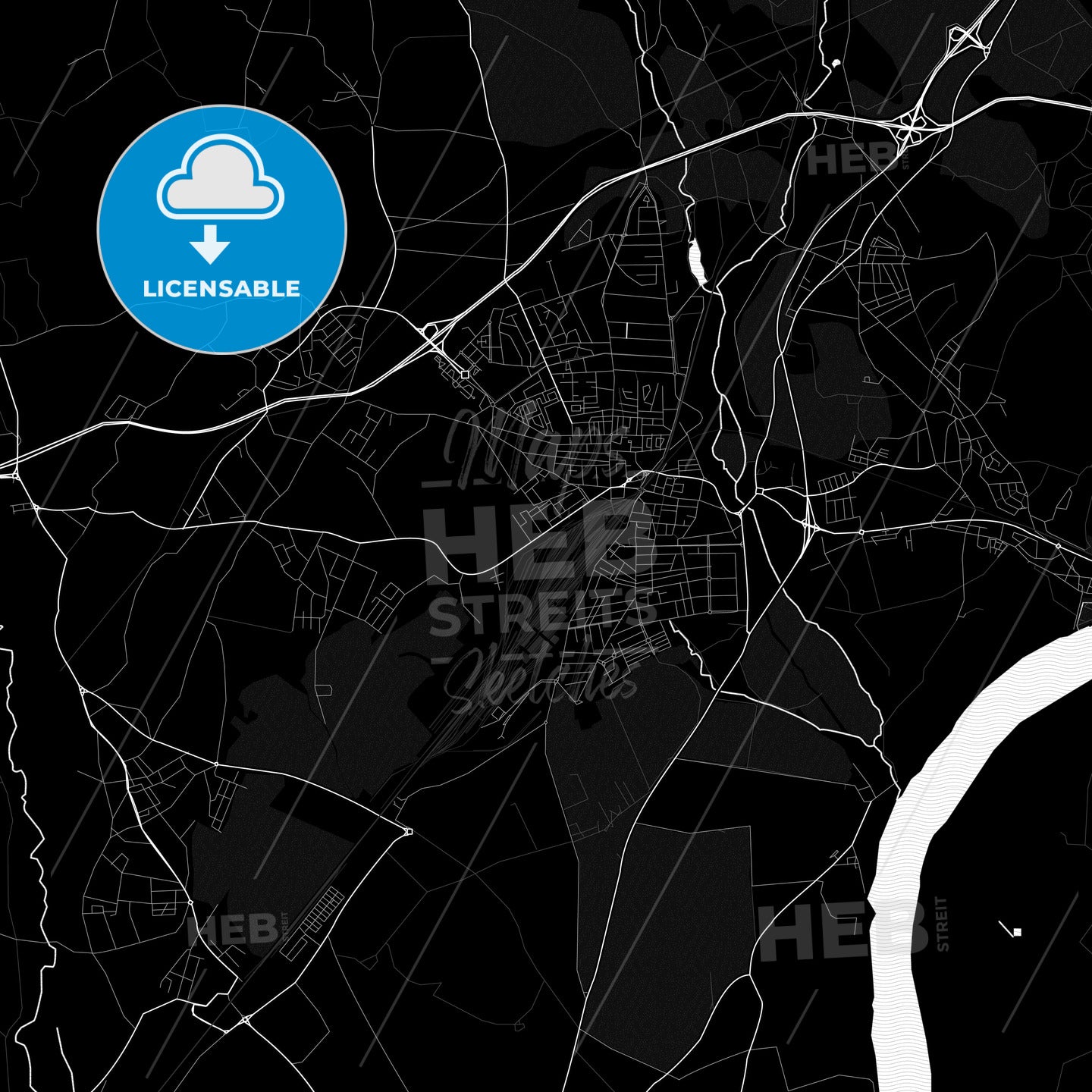 Entroncamento, Portugal PDF map