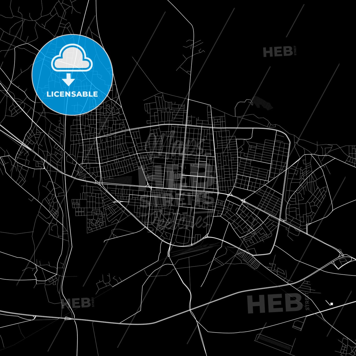 Erzincan, Turkey PDF map