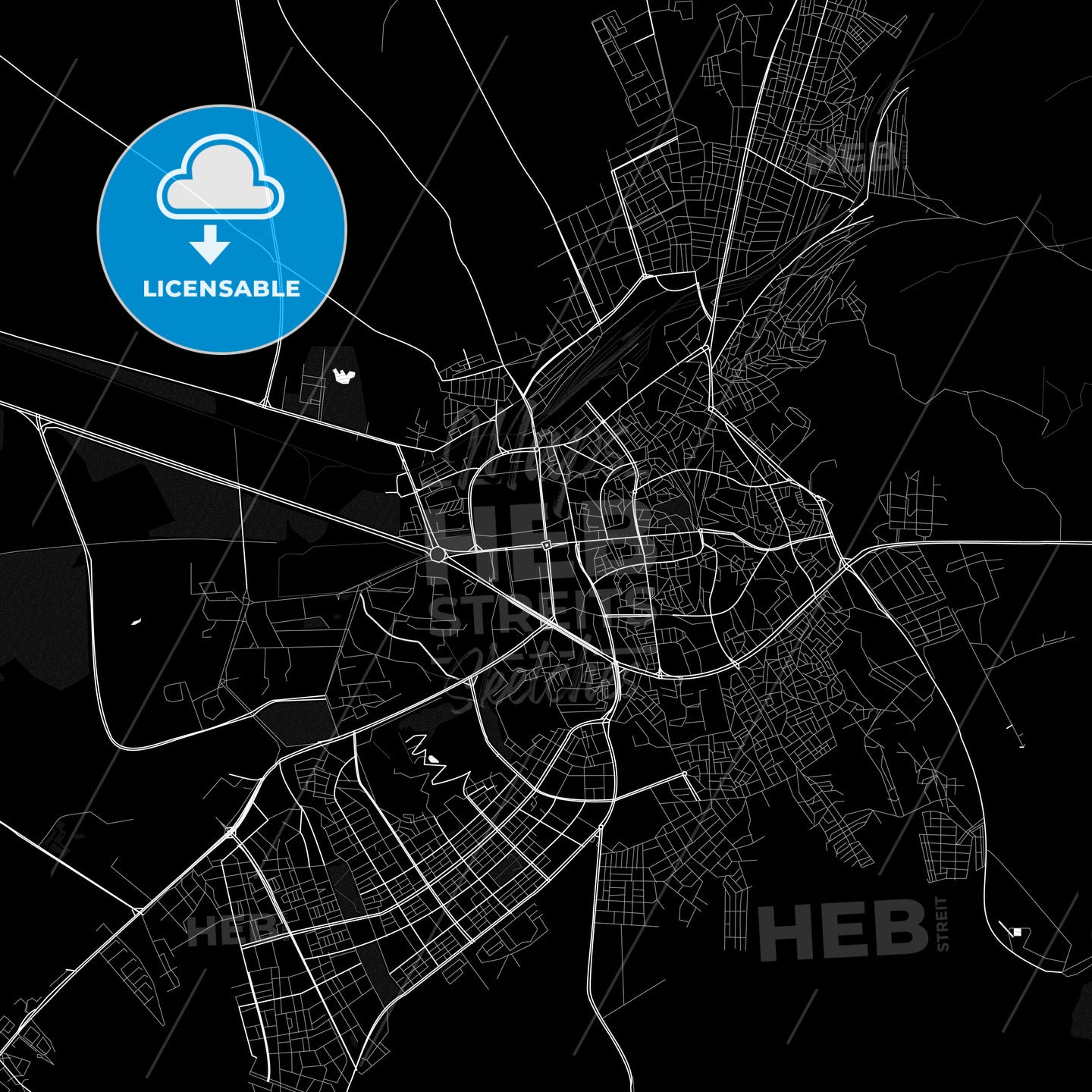 Erzurum, Turkey PDF map