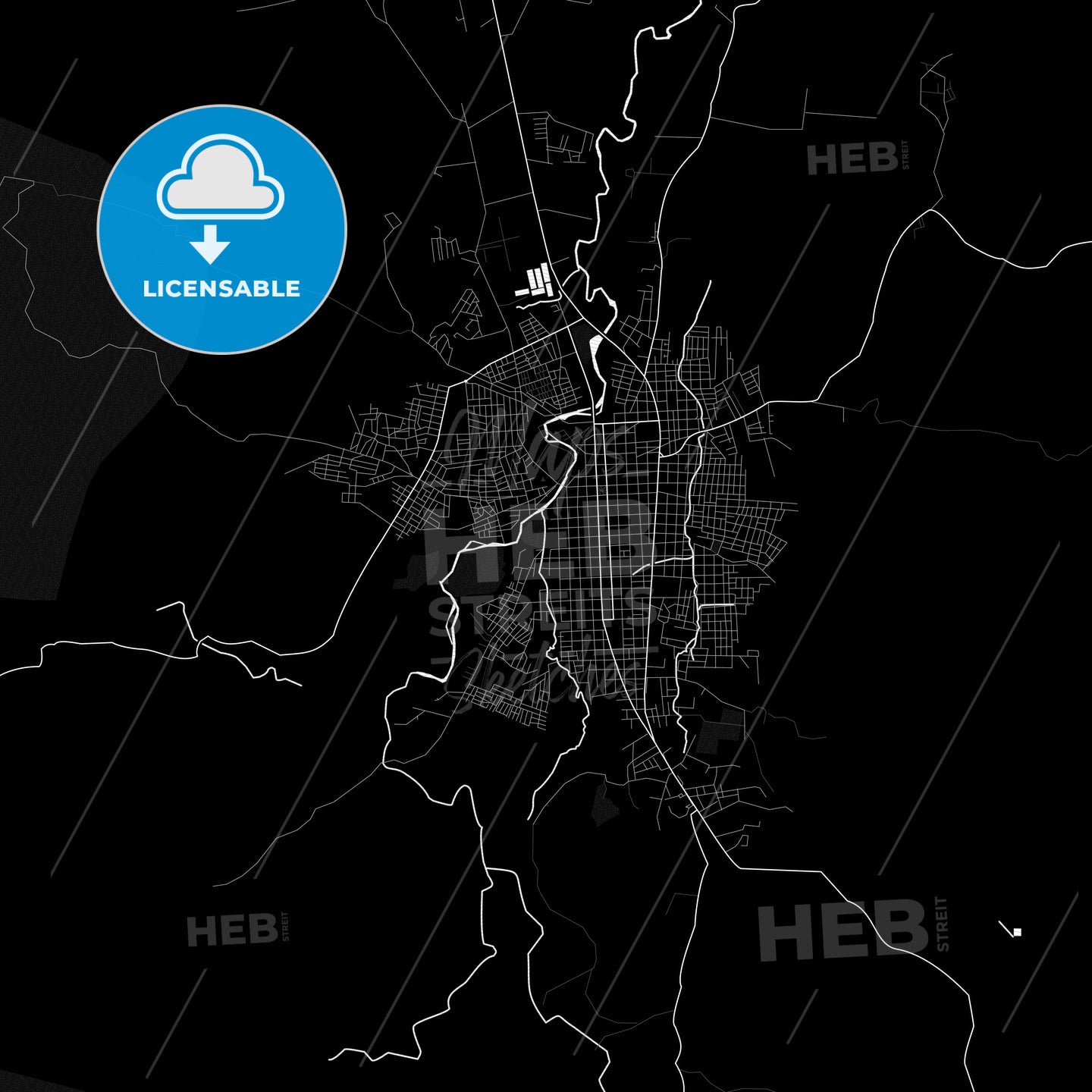 Esteli, Nicaragua PDF map