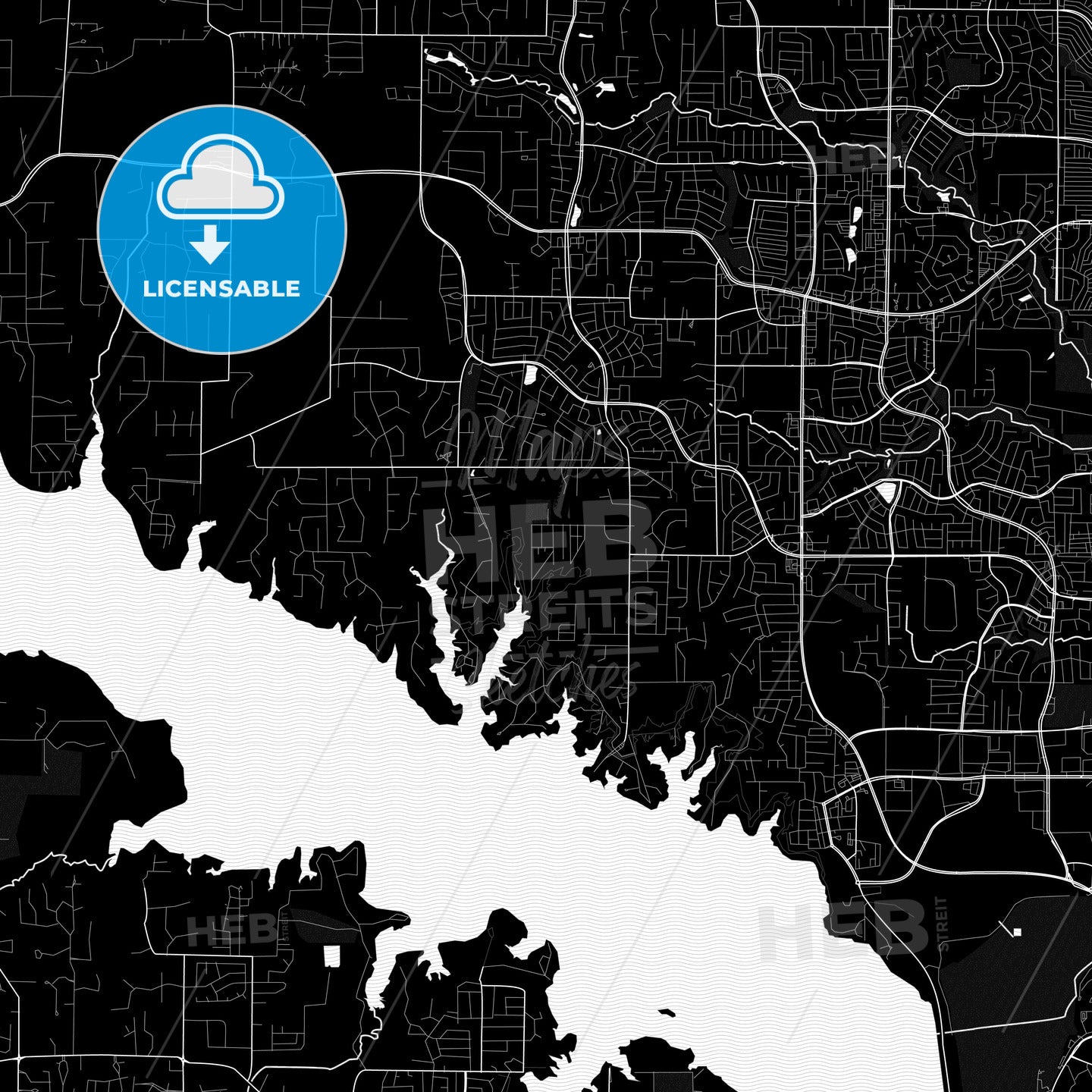 Flower Mound, Texas, United States, PDF map