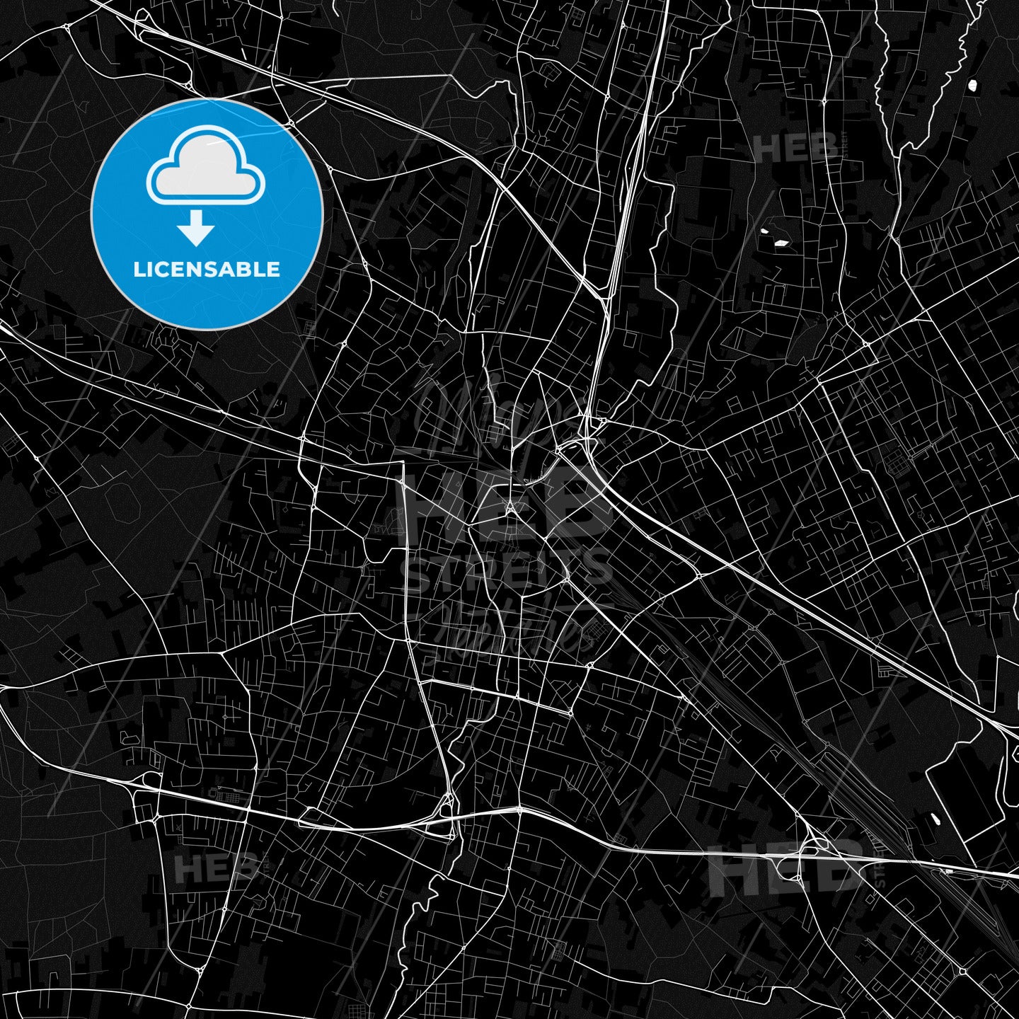 Gallarate, Italy PDF map