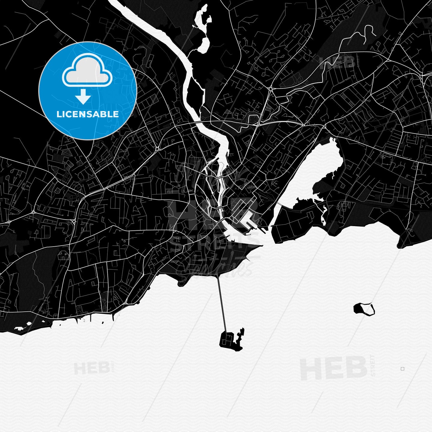 Galway, Ireland PDF map