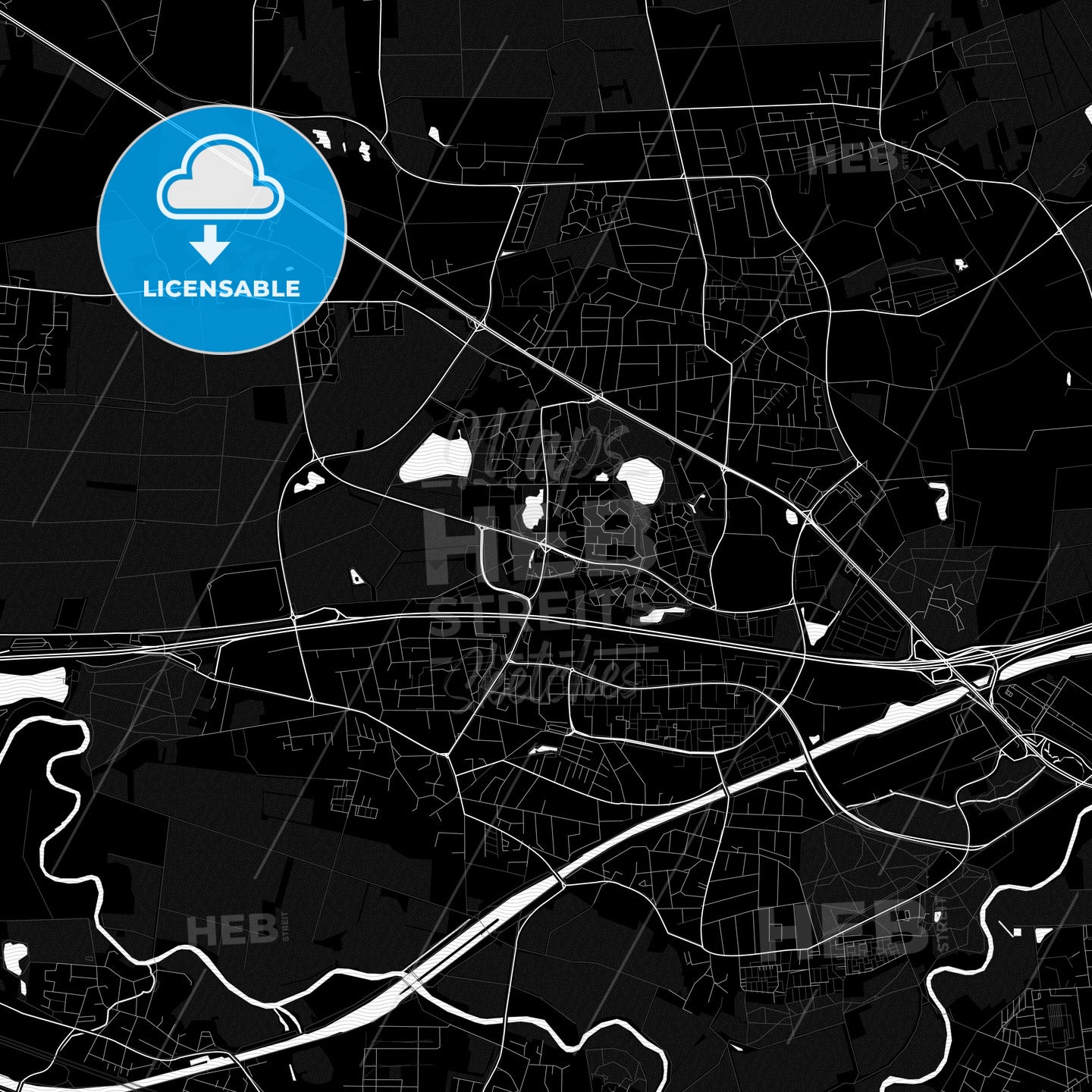 Garbsen, Germany PDF map