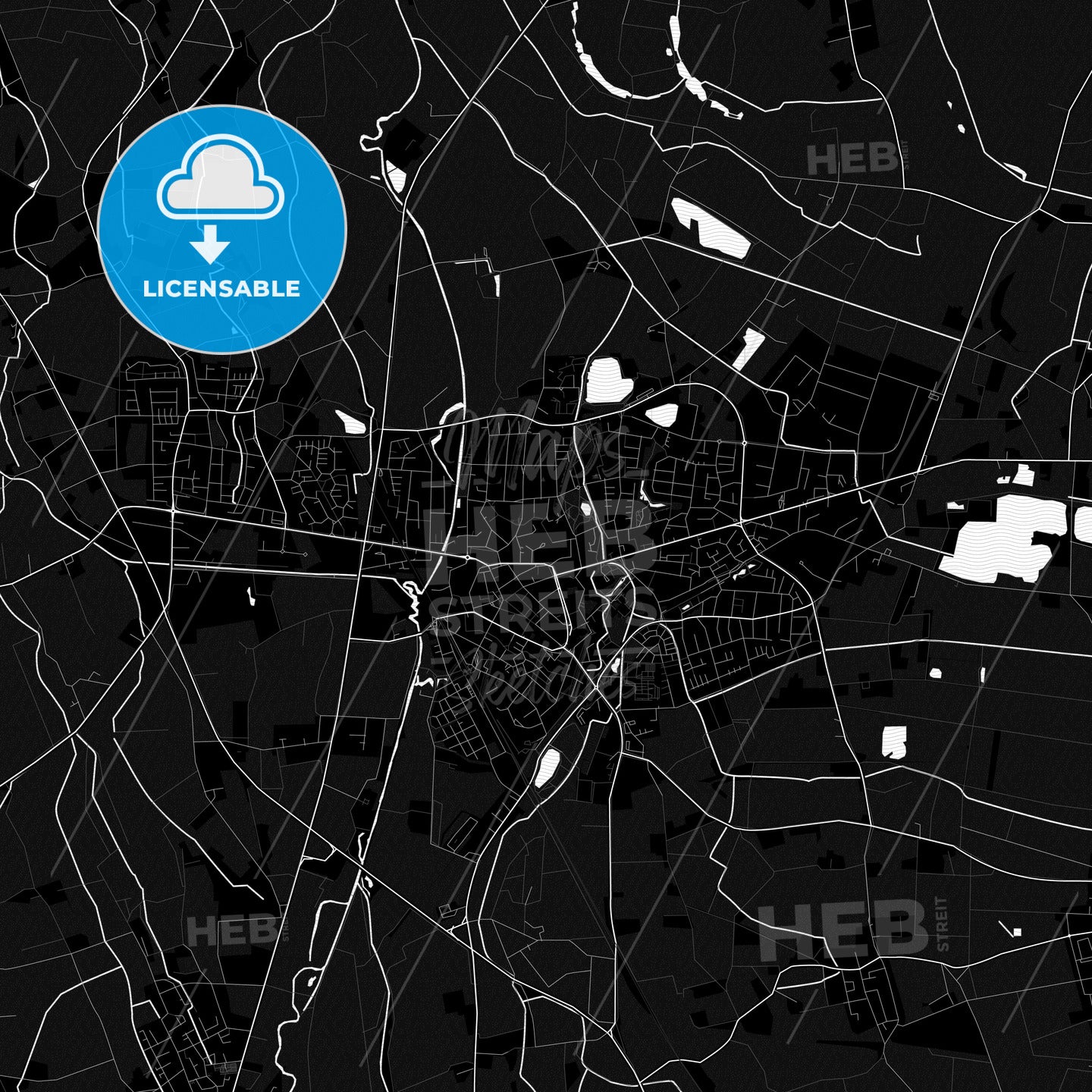 Geldern, Germany PDF map