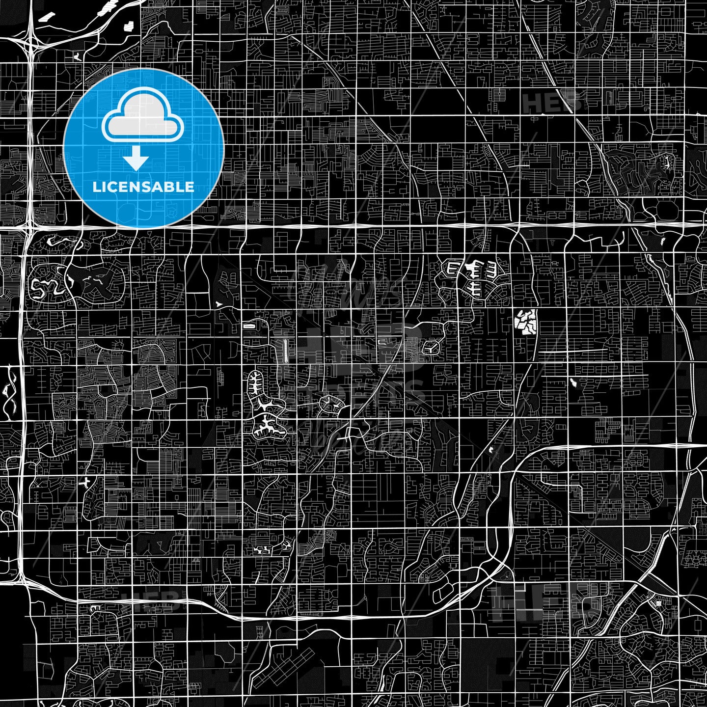 Gilbert, Arizona, United States, PDF map