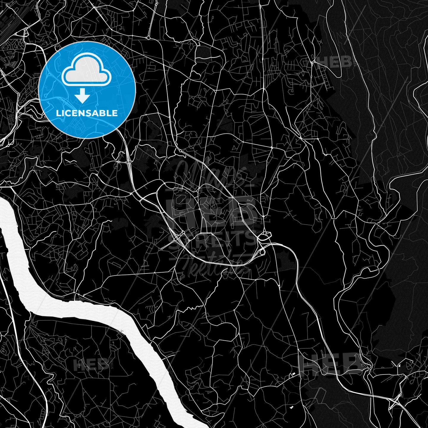 Gondomar, Portugal PDF map