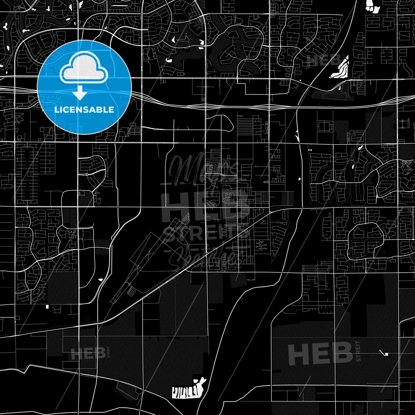 Goodyear, Arizona, United States, PDF map
