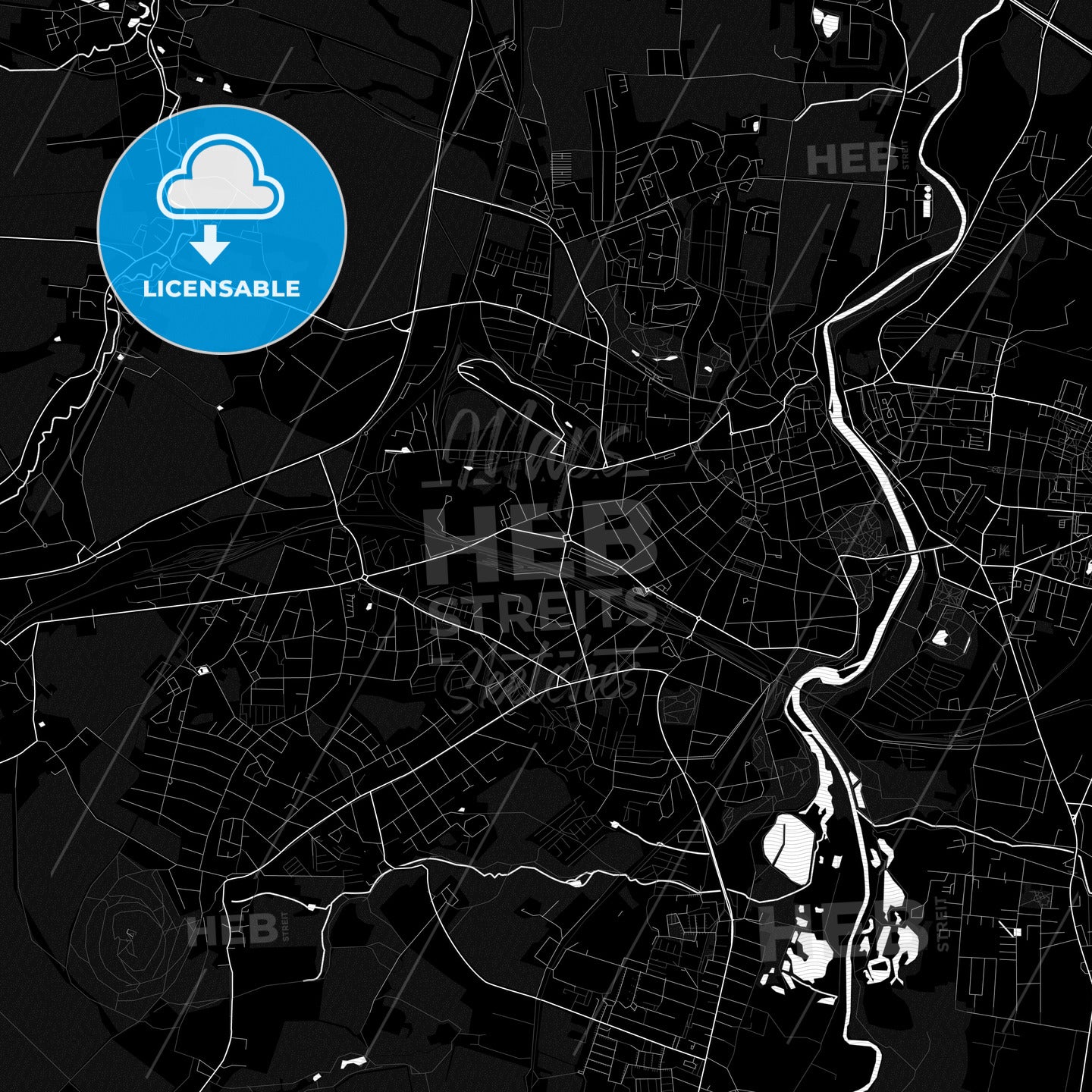 Gorlitz, Germany PDF map